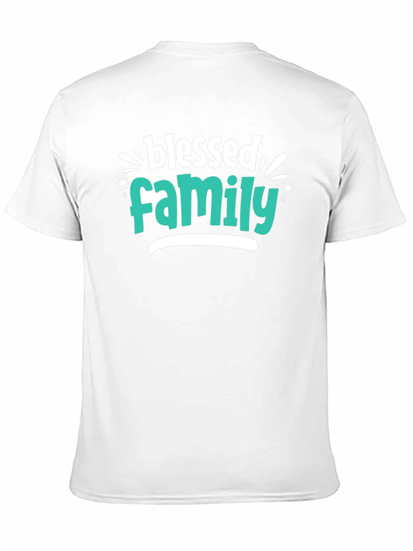 Black Blessed Family T-Shirt view 11