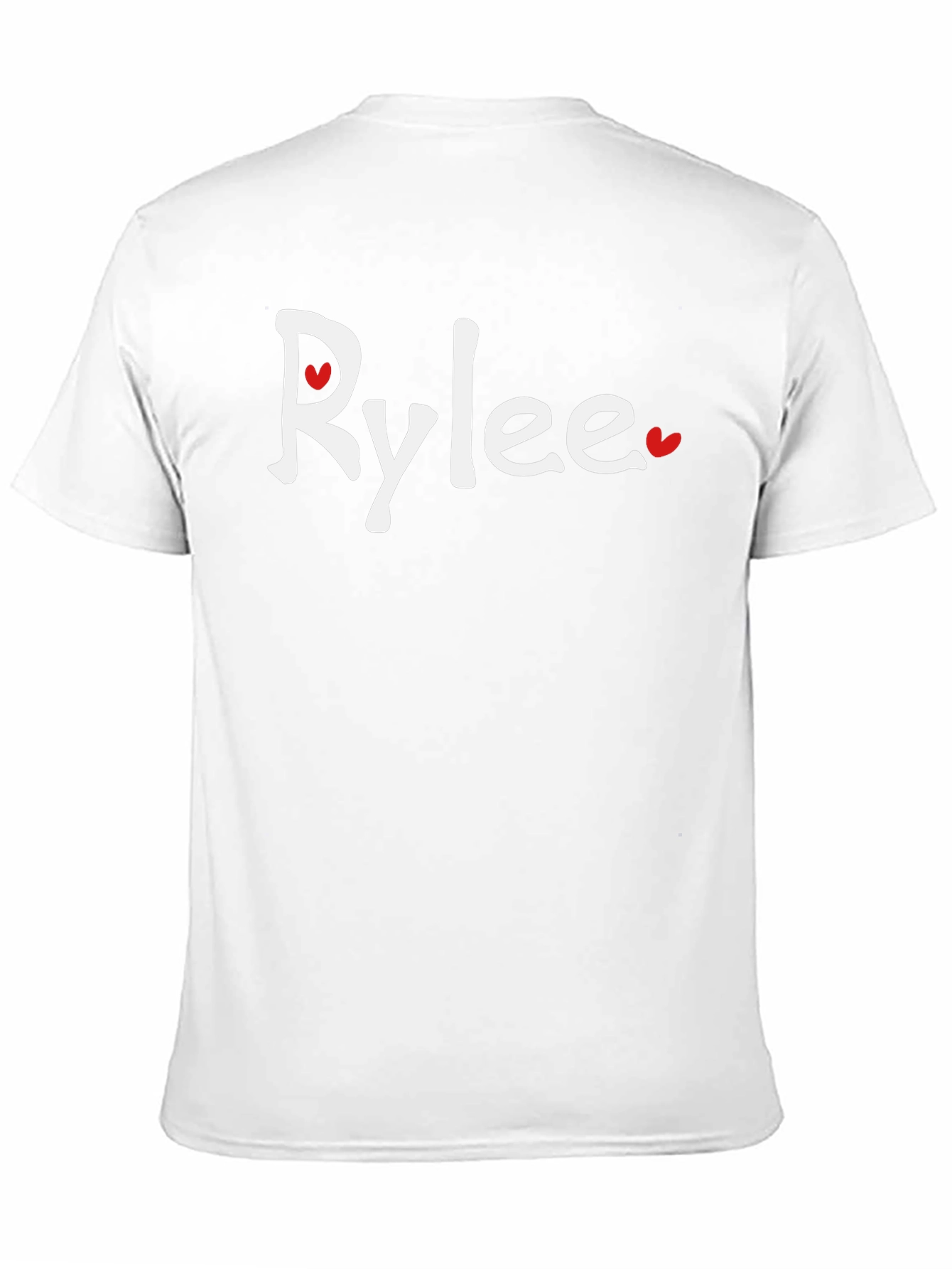Black RyLee Heart Graphic T-Shirt - Cotton Blend Tee view 11