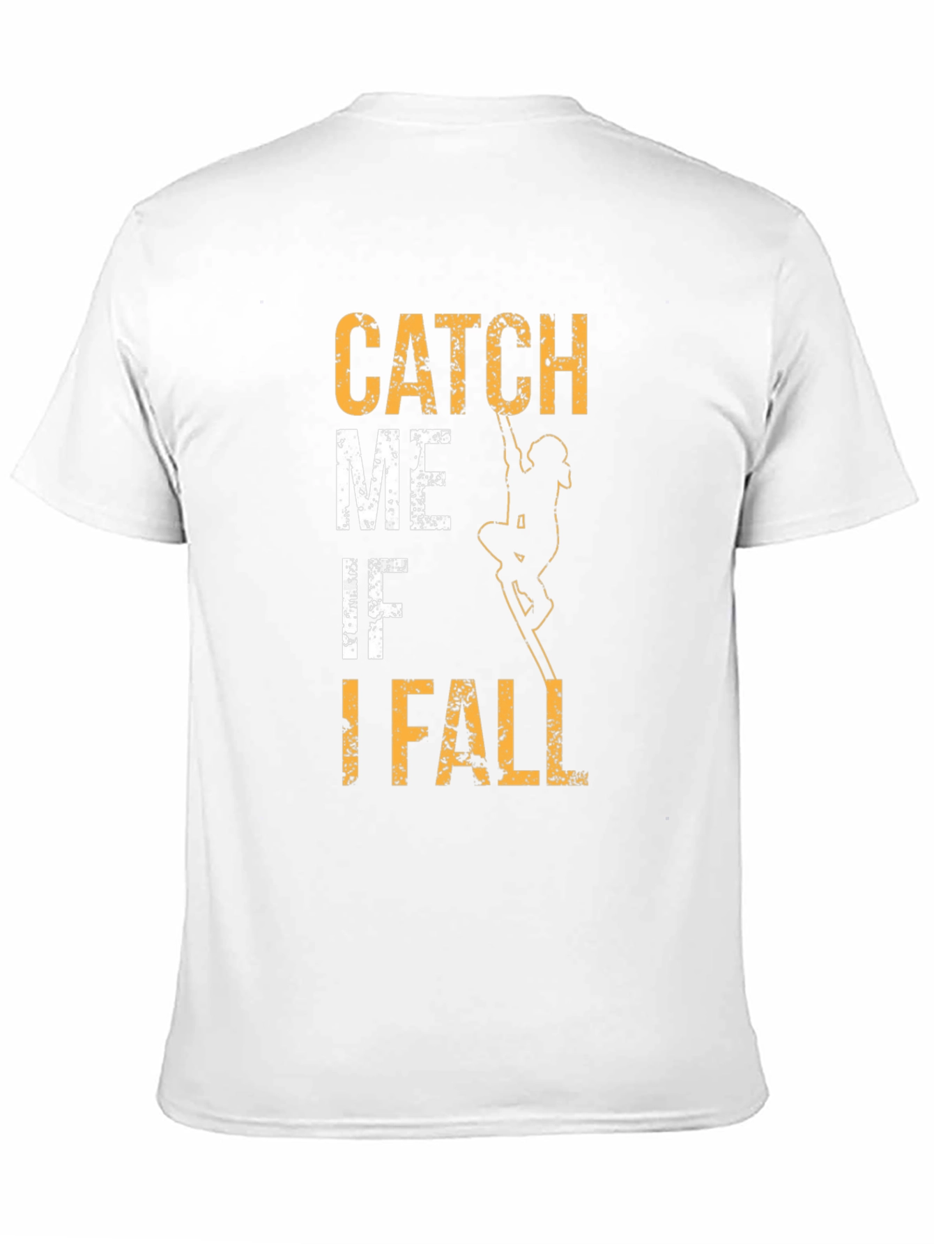 Black Catch Me If I Fall T-Shirt view 11