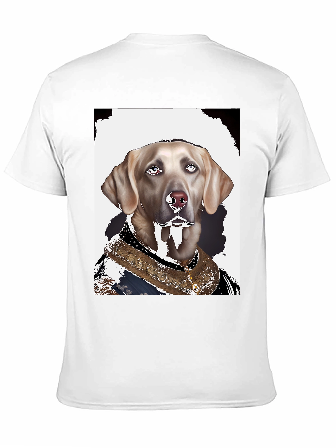Black Regal Dog Graphic Tee - Canine Royalty view 11