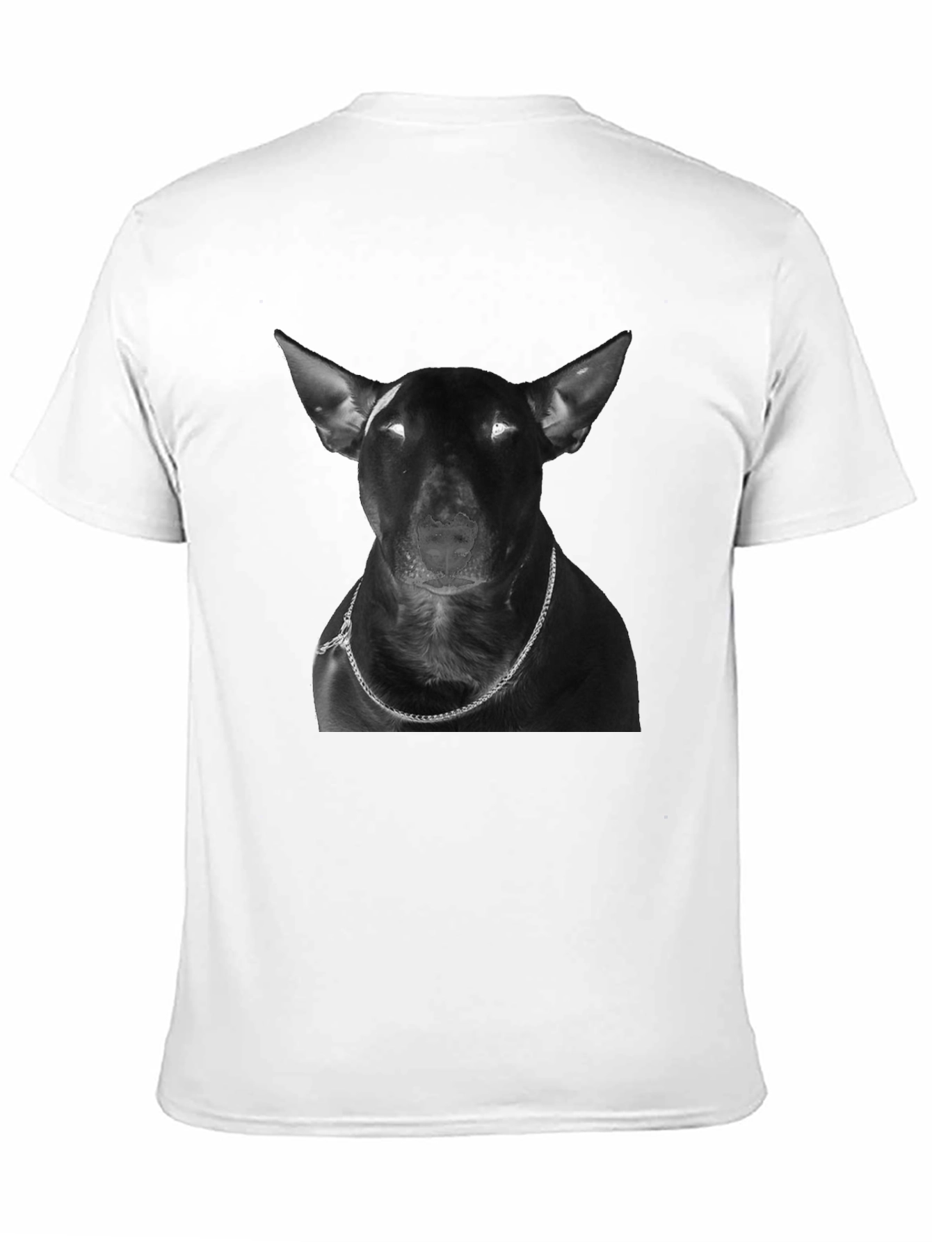 Black Dog Graphic T-Shirt - Bull Terrier Design view 11