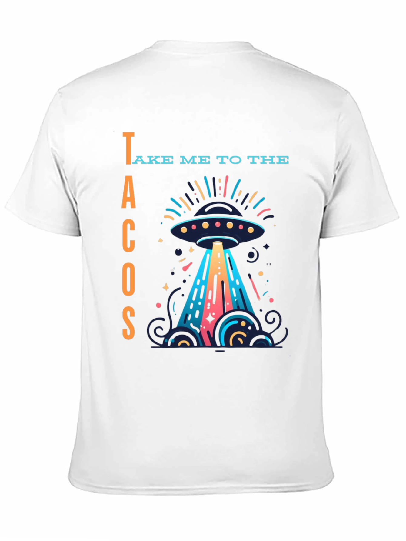 Black Take Me to the Tacos Graphic T-Shirt view 11