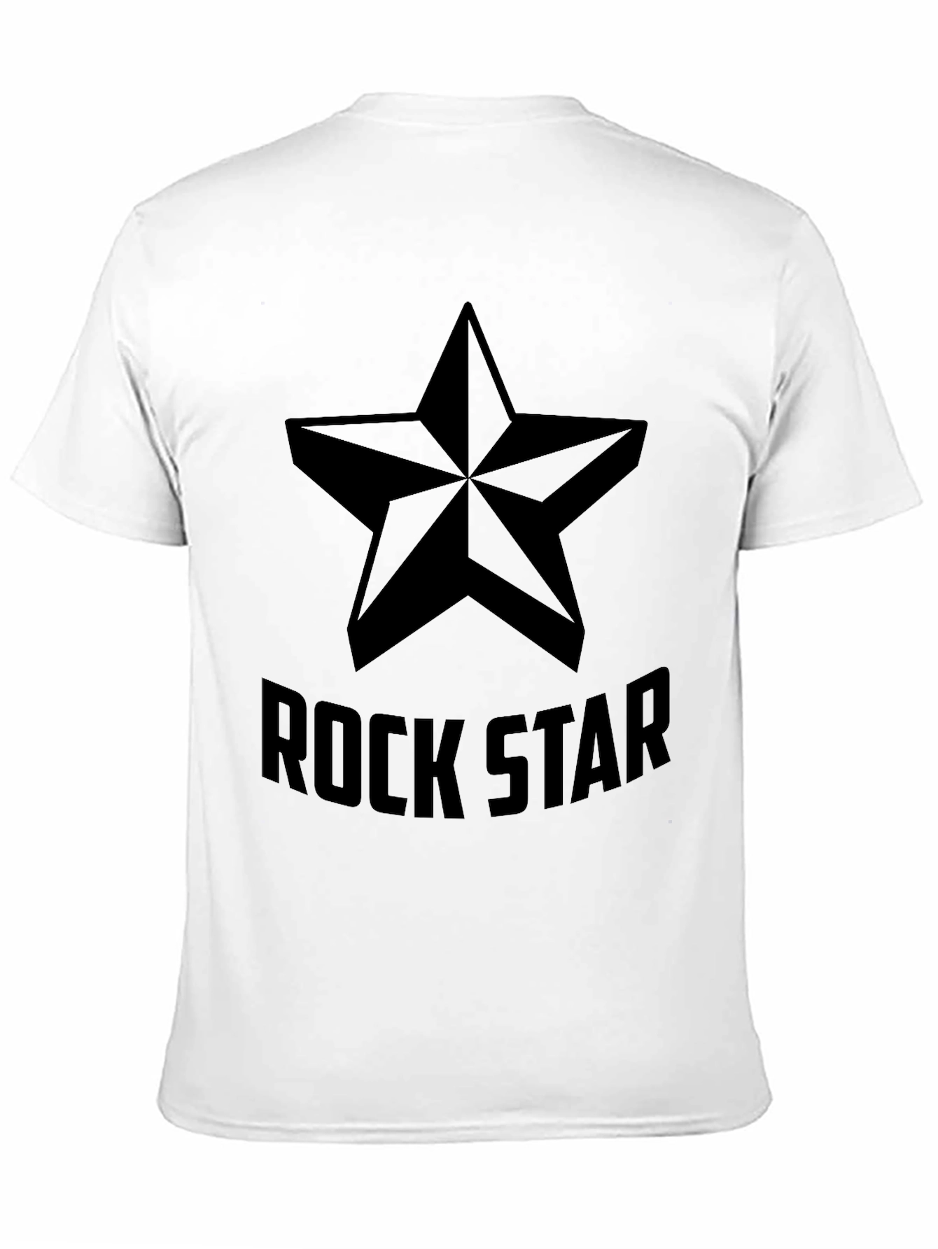 Black Rock Star Graphic Tee - Black view 11