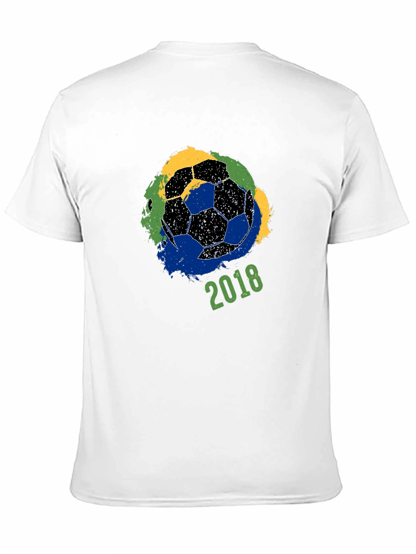 Soccer Ball 2018 T-Shirt - World Cup Brazil Colors - 11