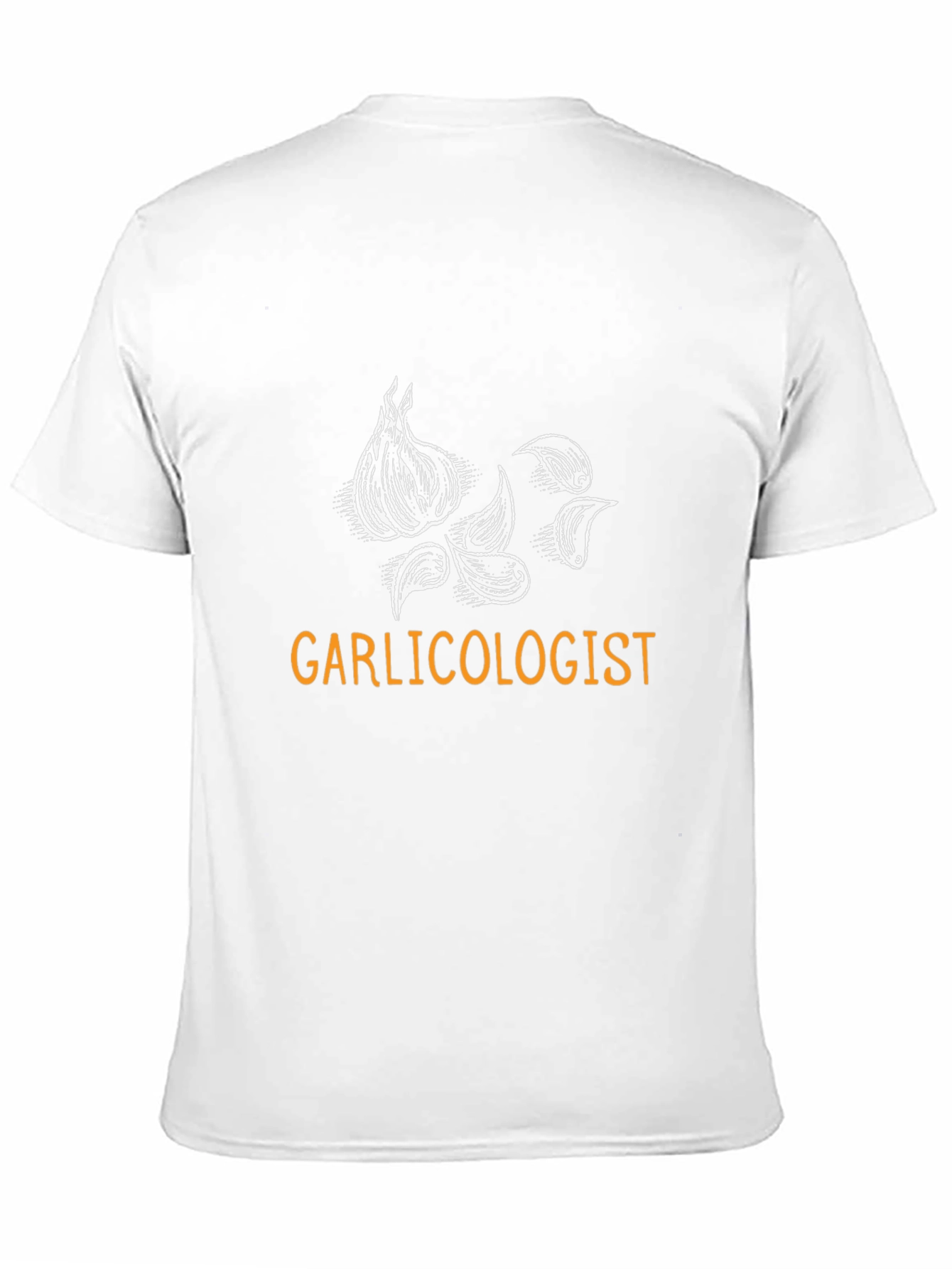Black Garlicologist Graphic T-Shirt - Black Cotton Tee view 11