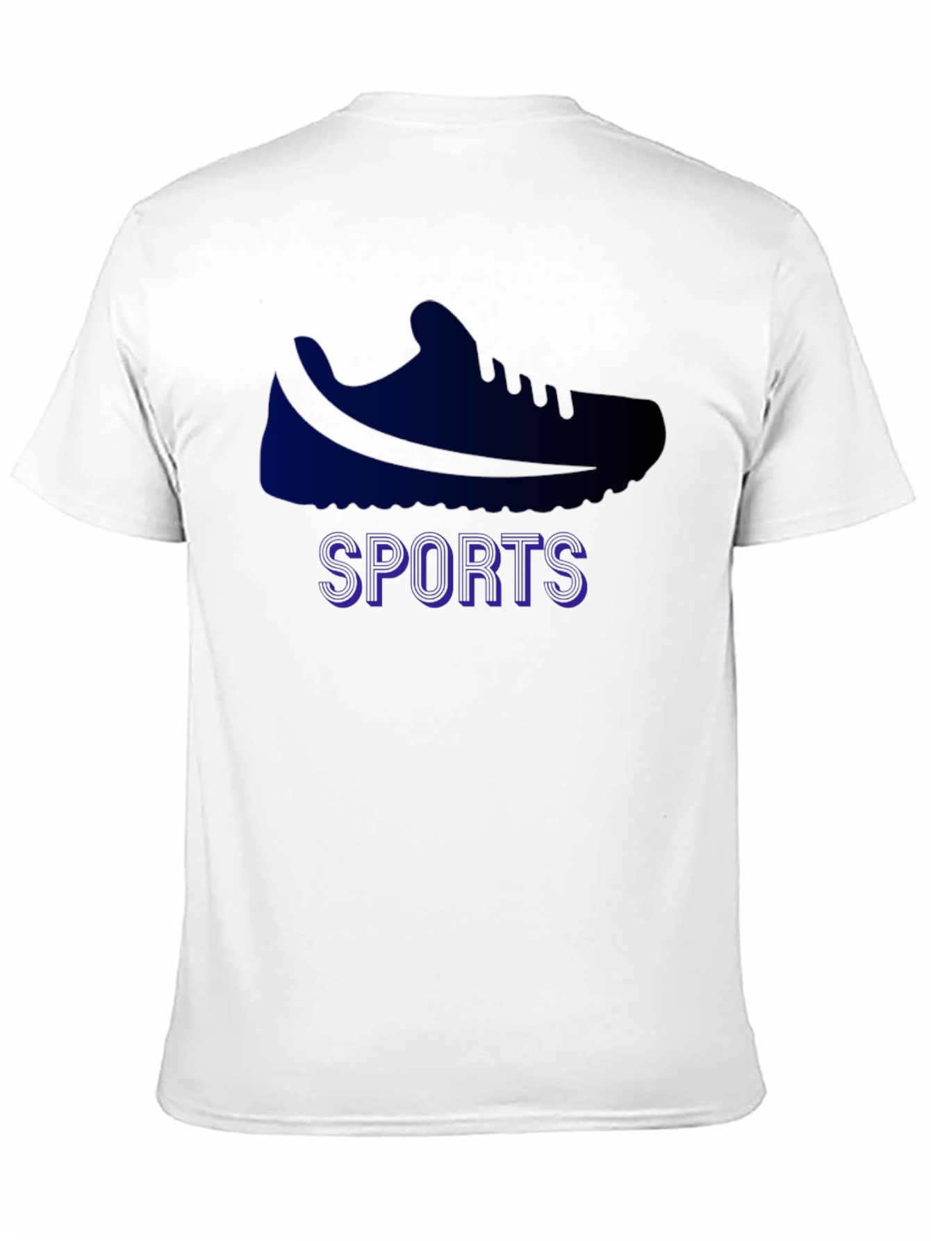 Black Sports Shoe Graphic Tee - Black Cotton Blend view 11