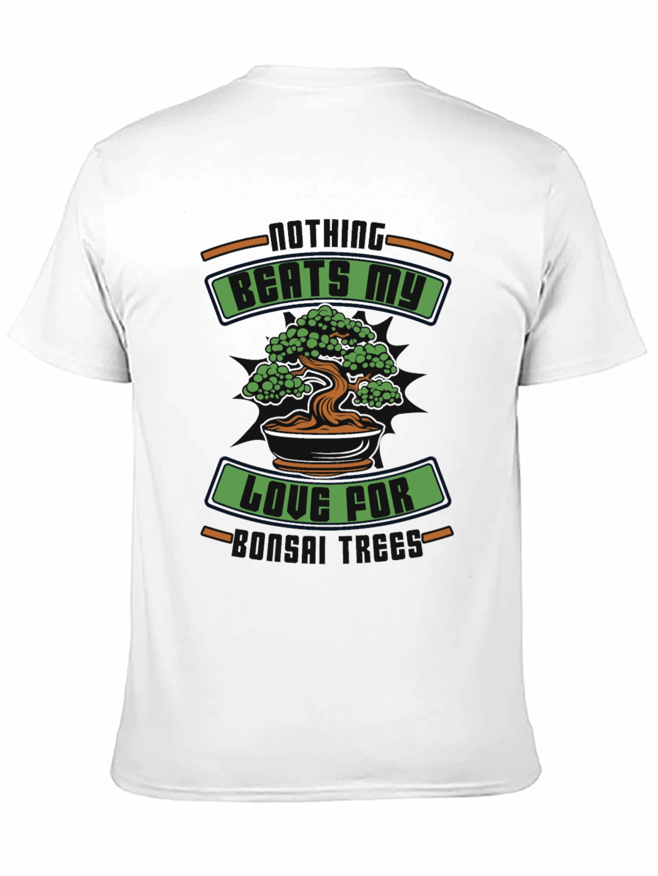 Black Bonsai Tree Graphic Tee: My Nothing Beats My Love For Miniature Trees view 11