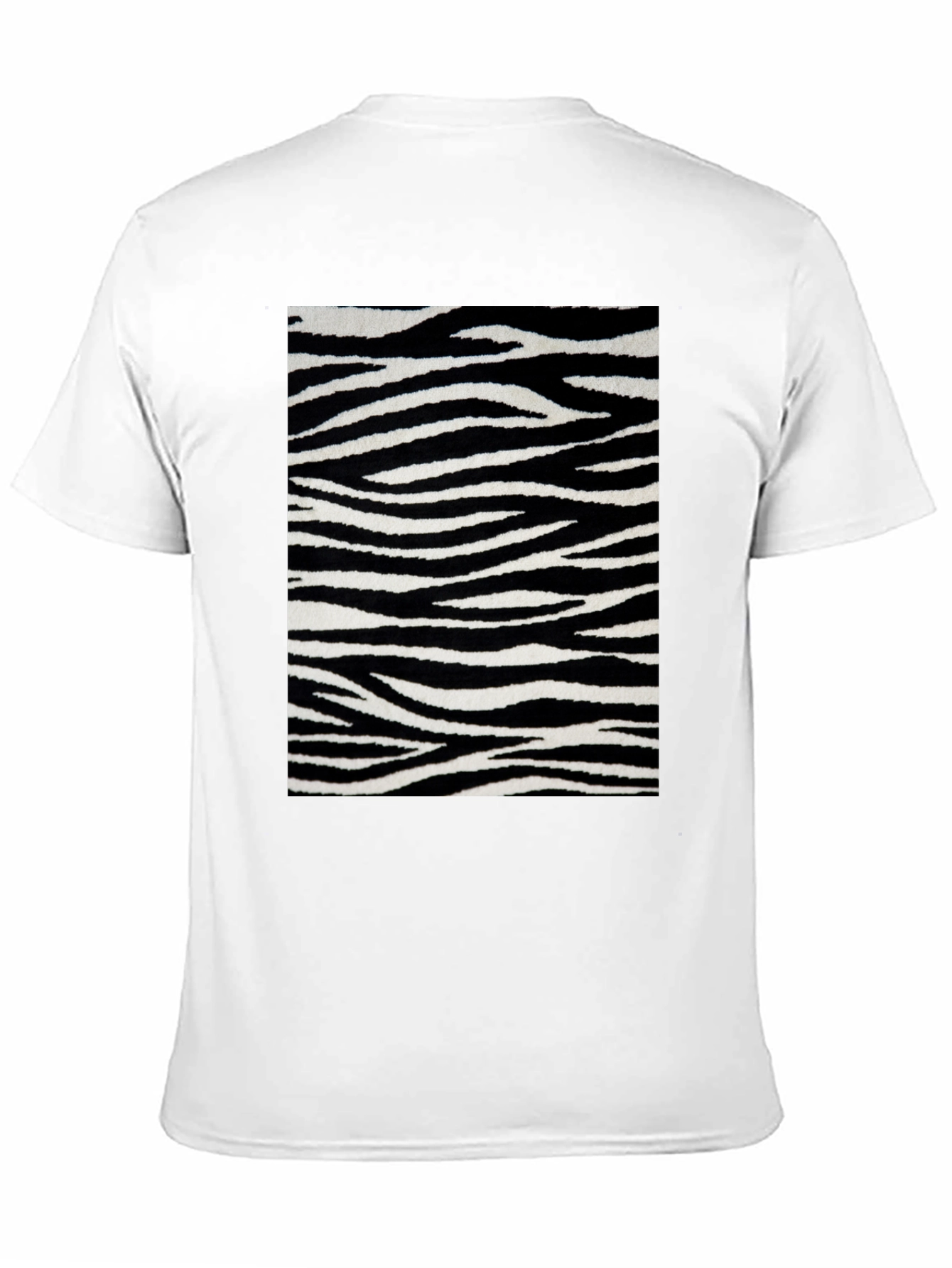Black Zebra Stripe Graphic Tee - Bold Style view 11