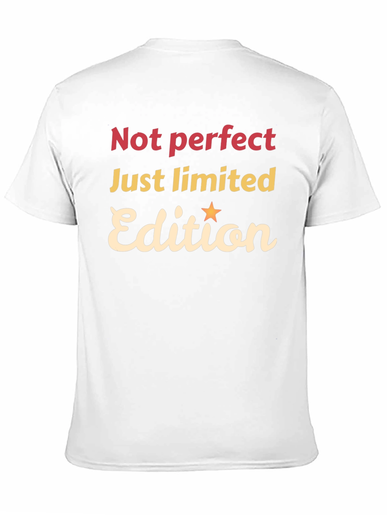 Not Perfect, Just Limited Edition Black Graphic Tee - 11