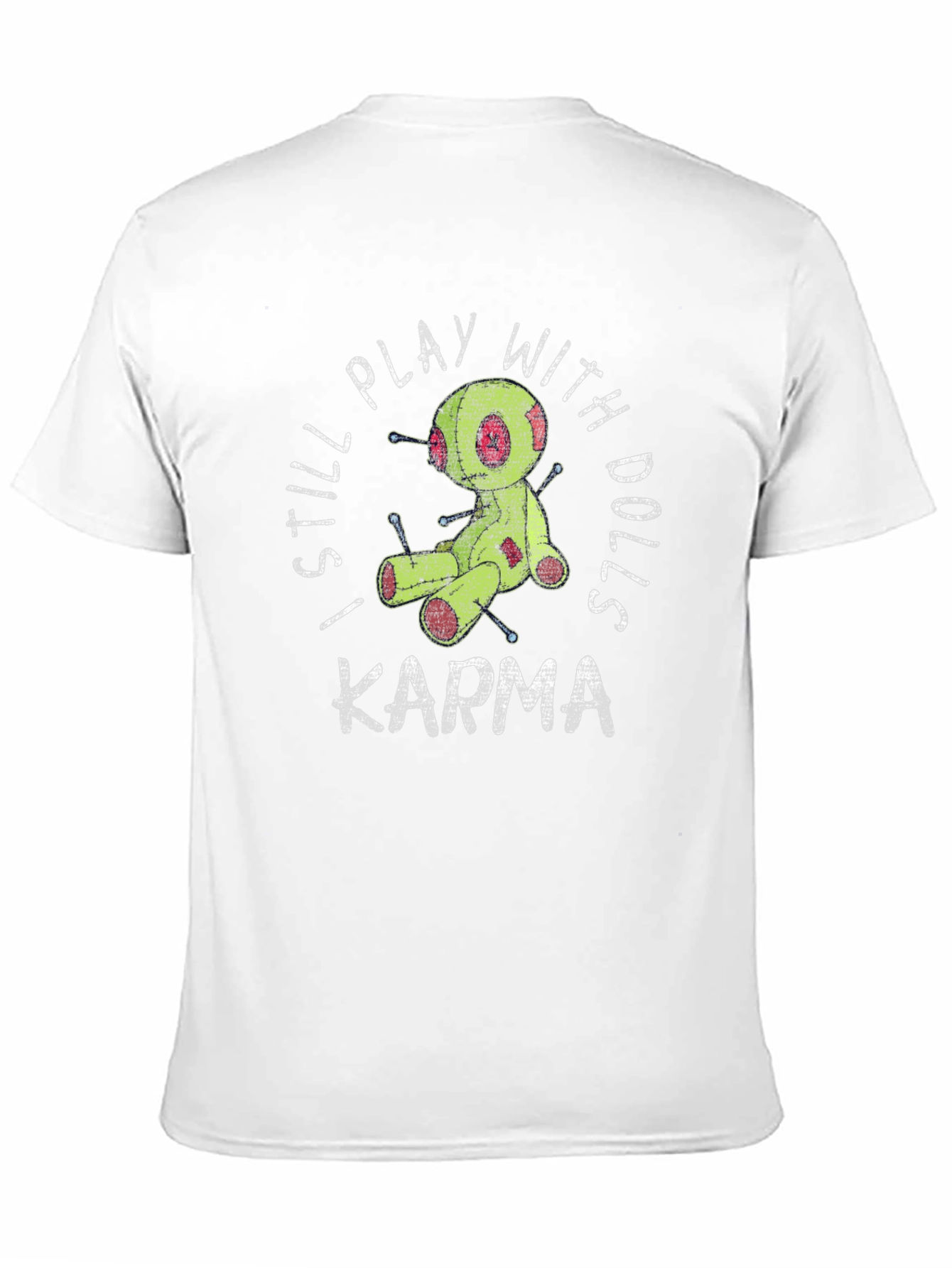 Black Karma Voodoo Doll Graphic T-Shirt view 11