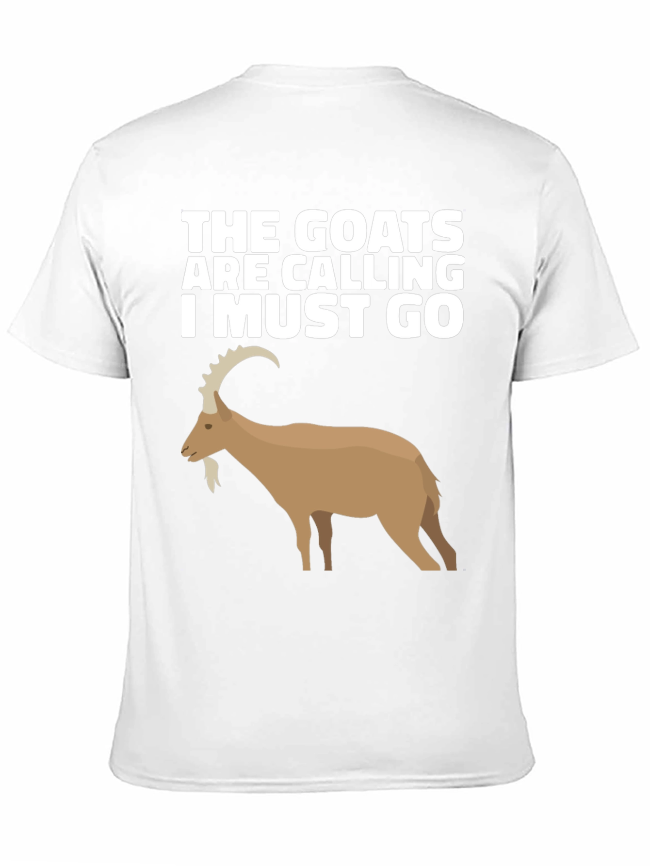 Black The Goats Are Calling T-Shirt view 11