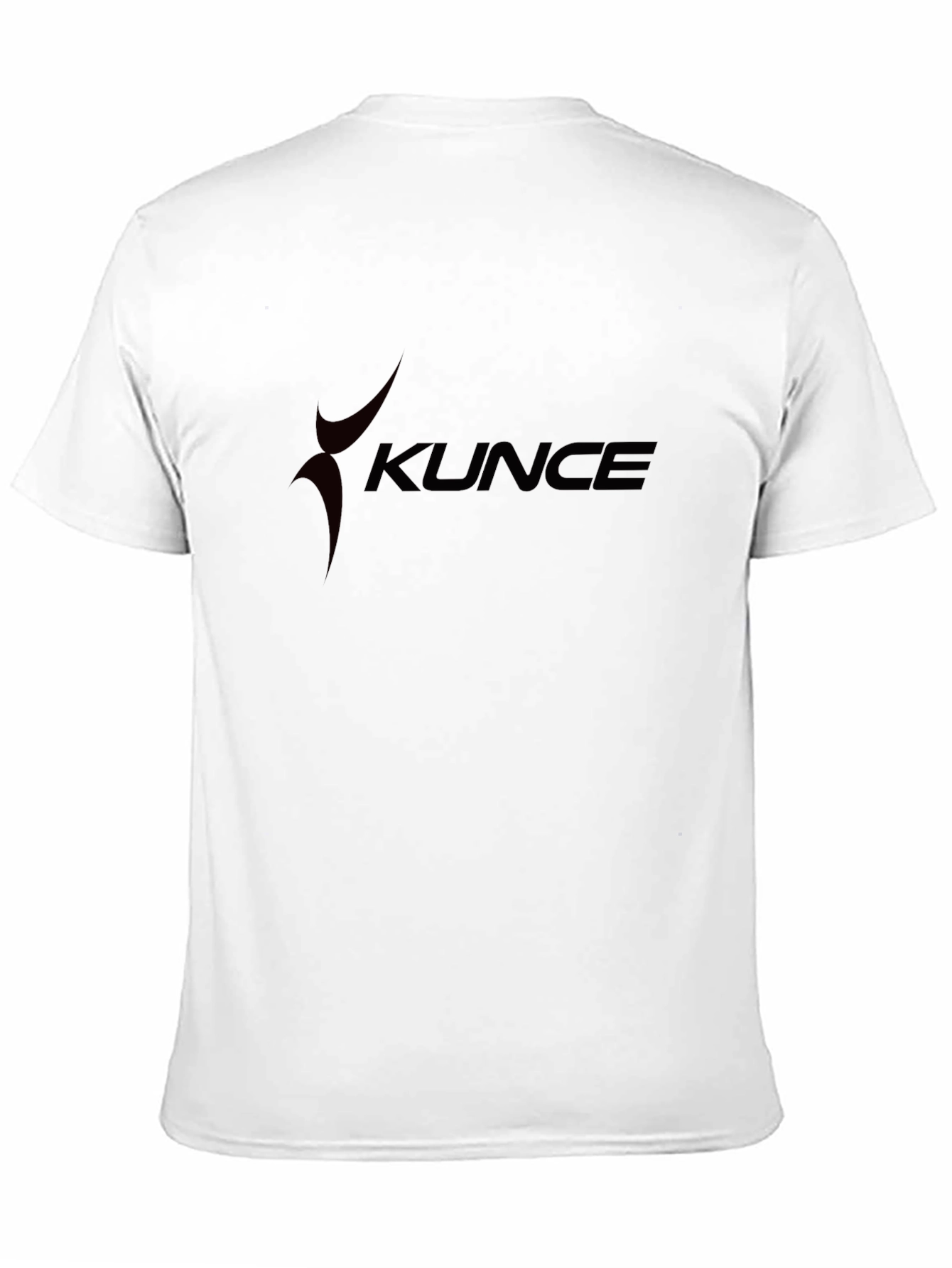 Black Men's Black "Kunce" Graphic Tee - Casual Short Sleeve T-Shirt view 11