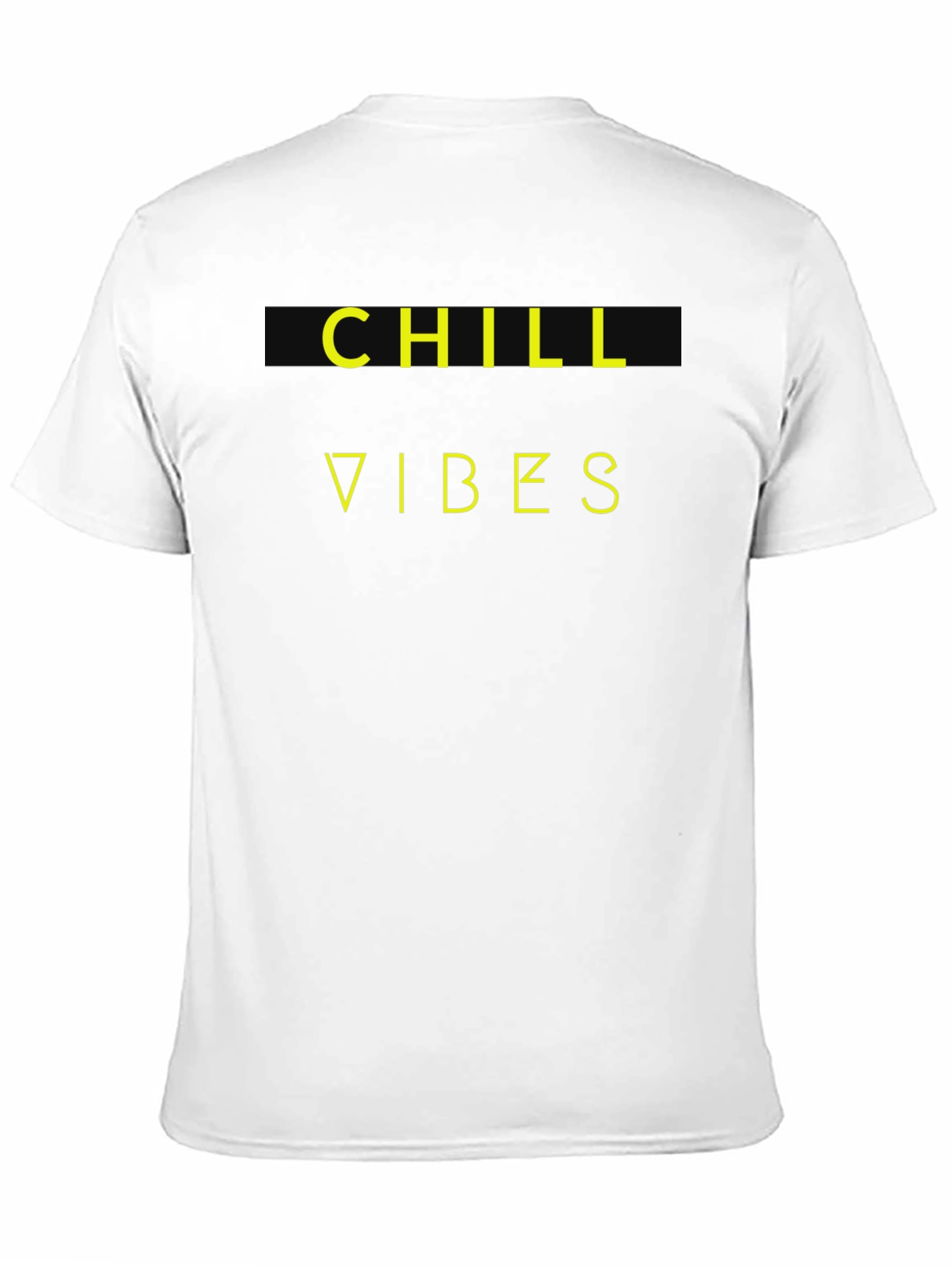 Black Chill Vibes Graphic T-Shirt - Relaxed Style view 11