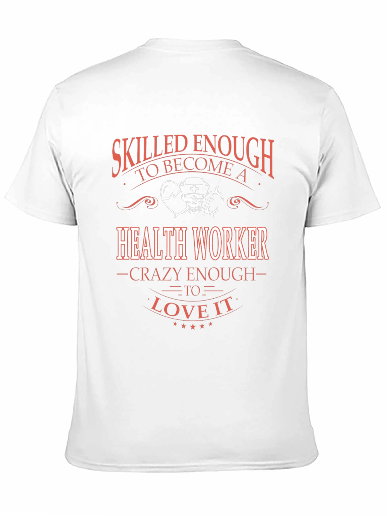 Black Skilled Health Worker Graphic Tee view 11