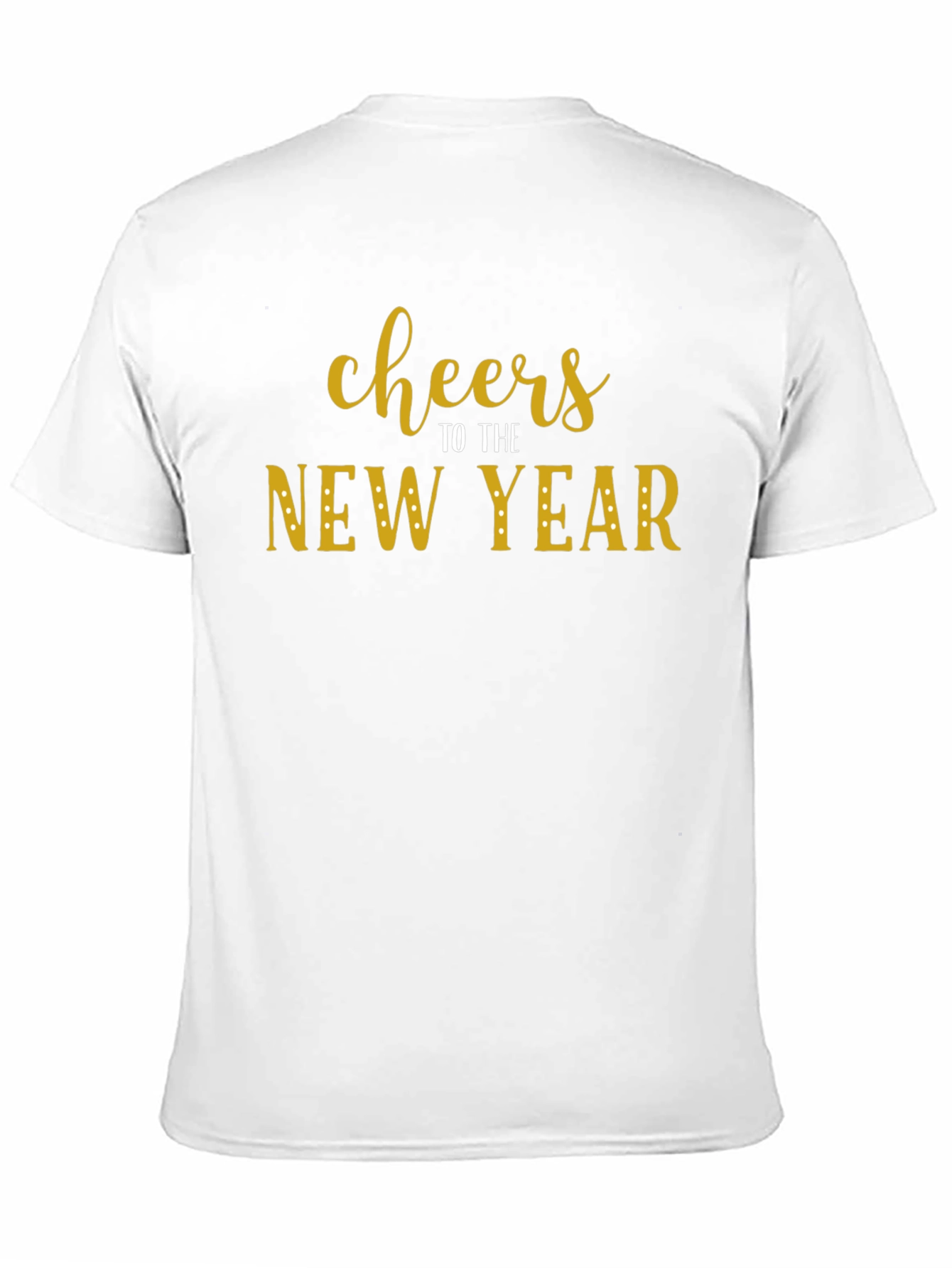 Black Cheers to the New Year T-Shirt view 11