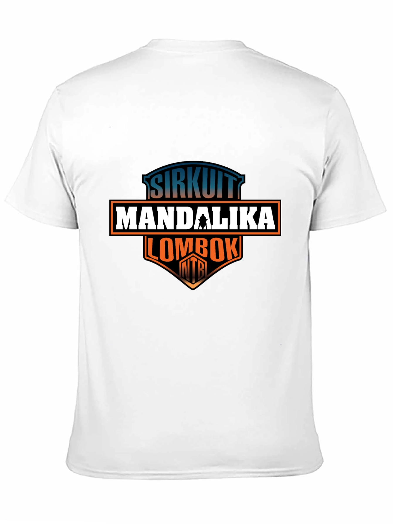 Black Sirkuit Mandalika Lombok T-Shirt view 11