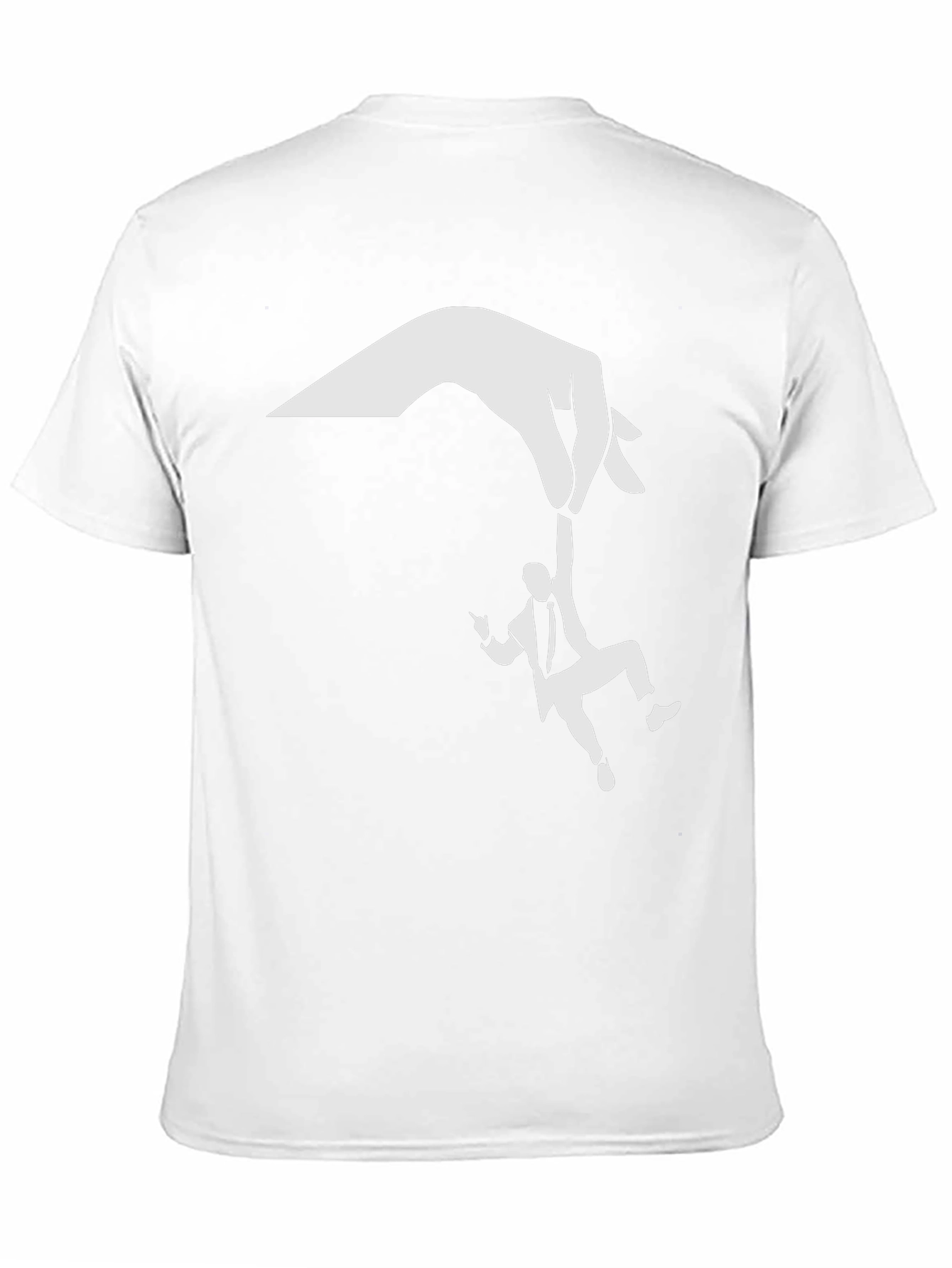 Black Hand Puppet Graphic Tee - Funny Dark Humor T-Shirt view 11