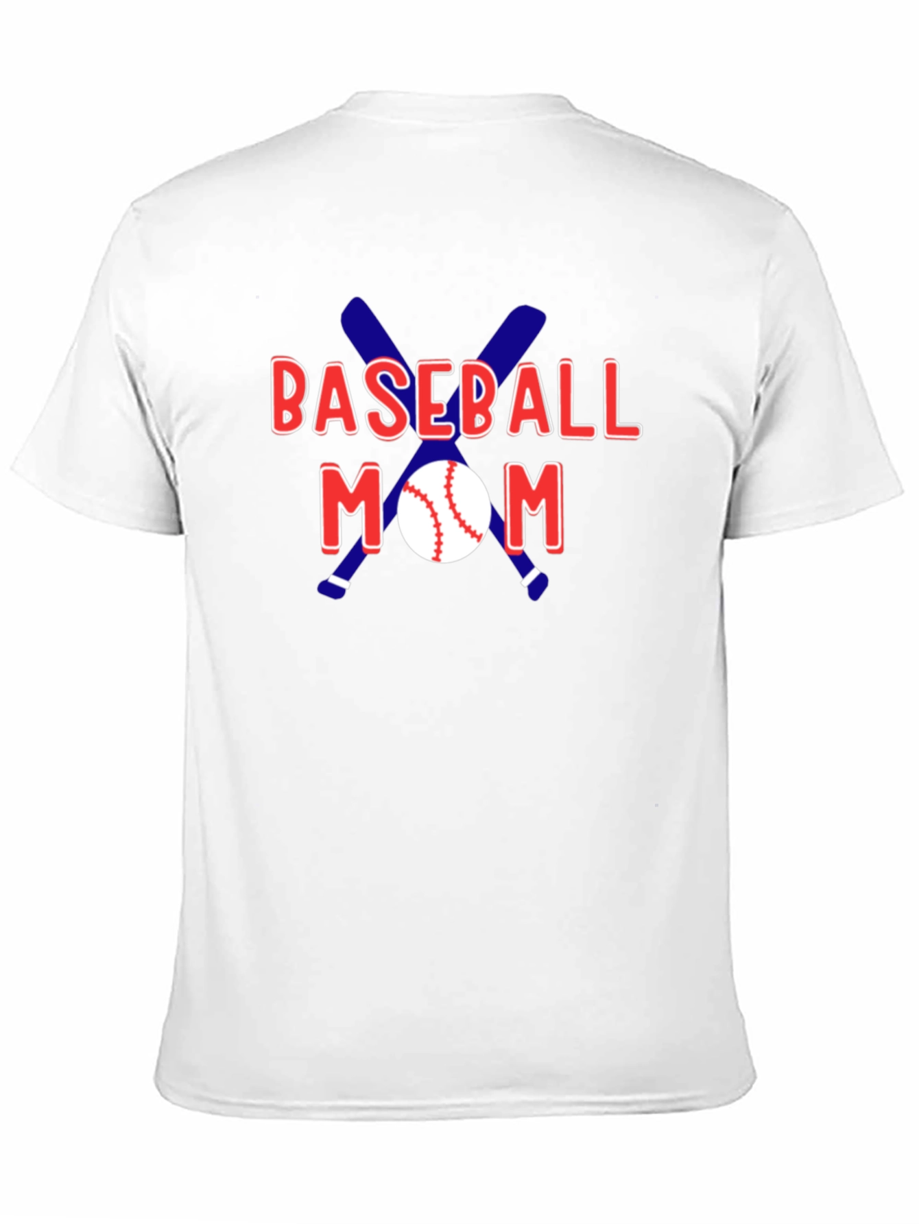 Black Baseball Mom Graphic T-Shirt view 11