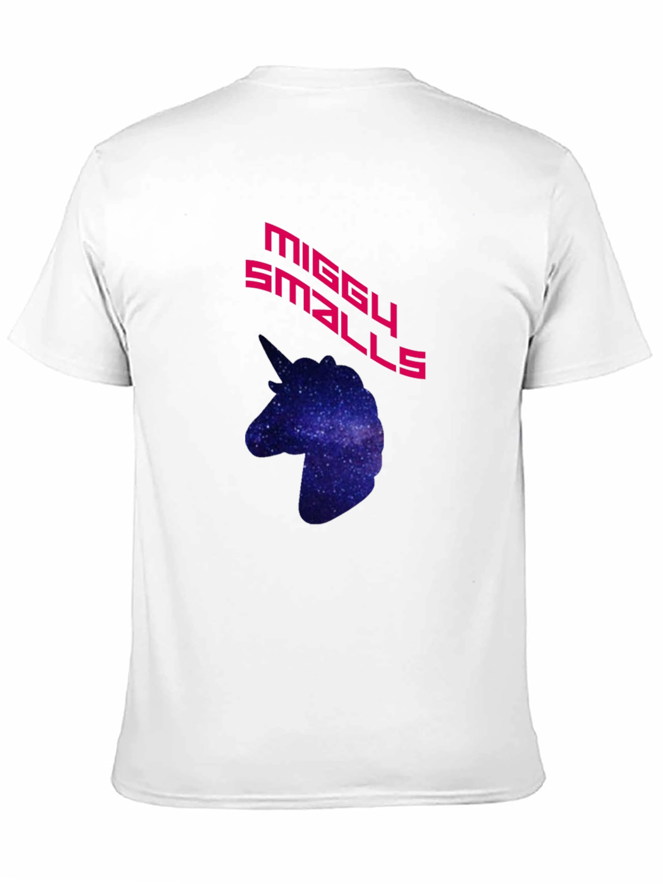 Black MIGGY SMALLS Graphic T-Shirt - Galaxy Unicorn view 11