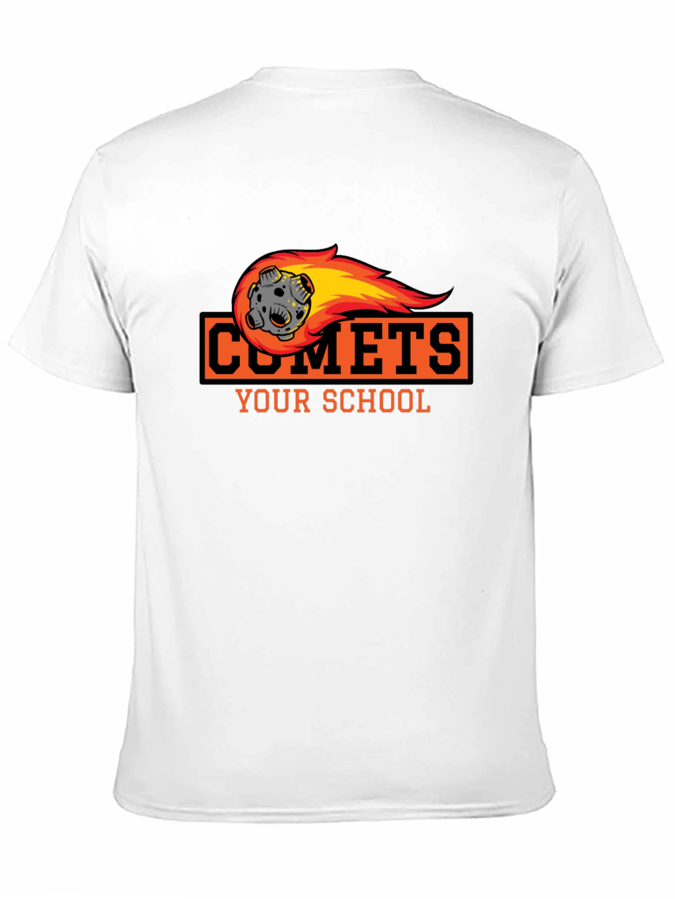 Black Comets School T-Shirt - Black view 11