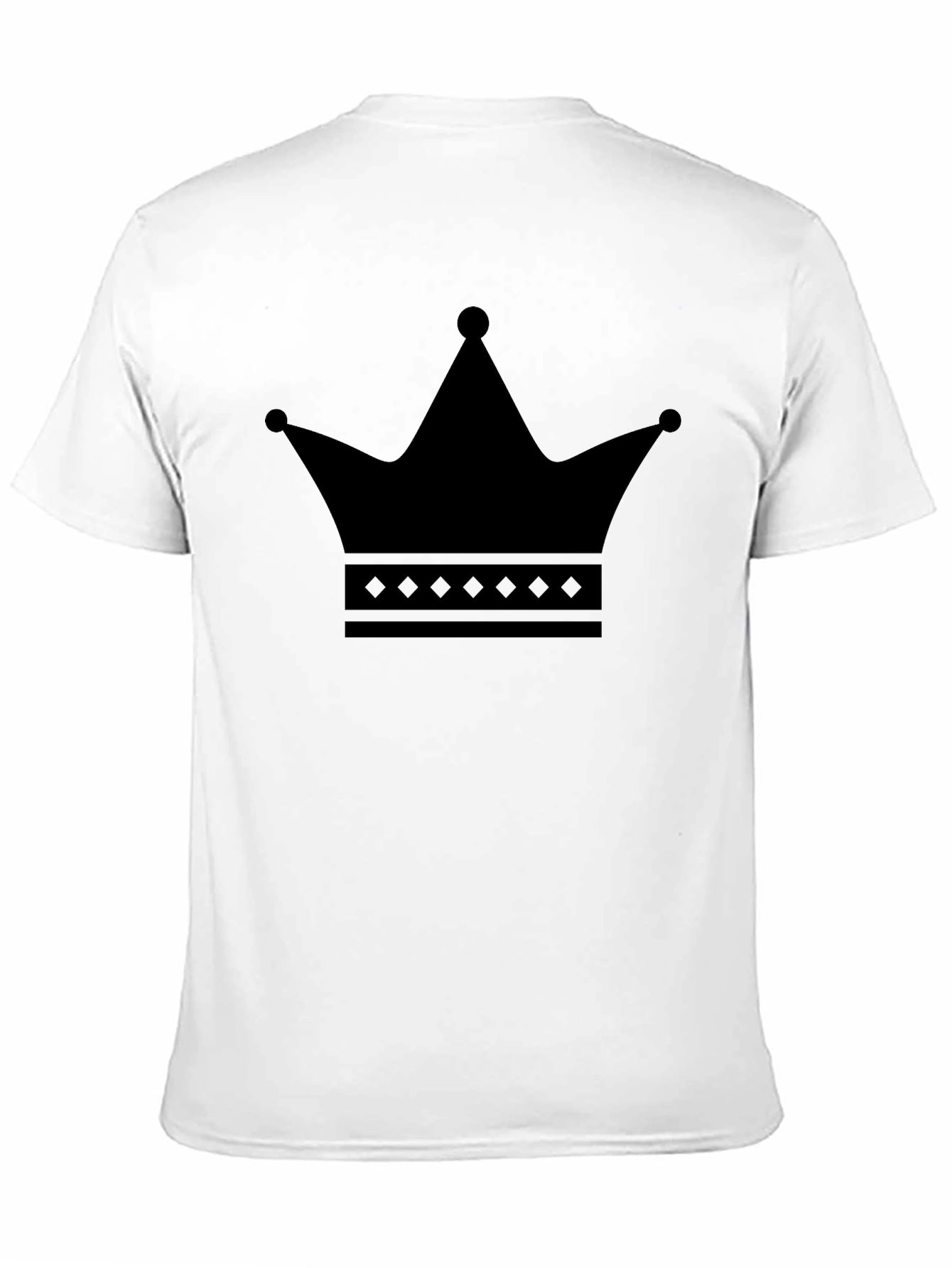 Black Black Crown Graphic Tee - King Style view 11