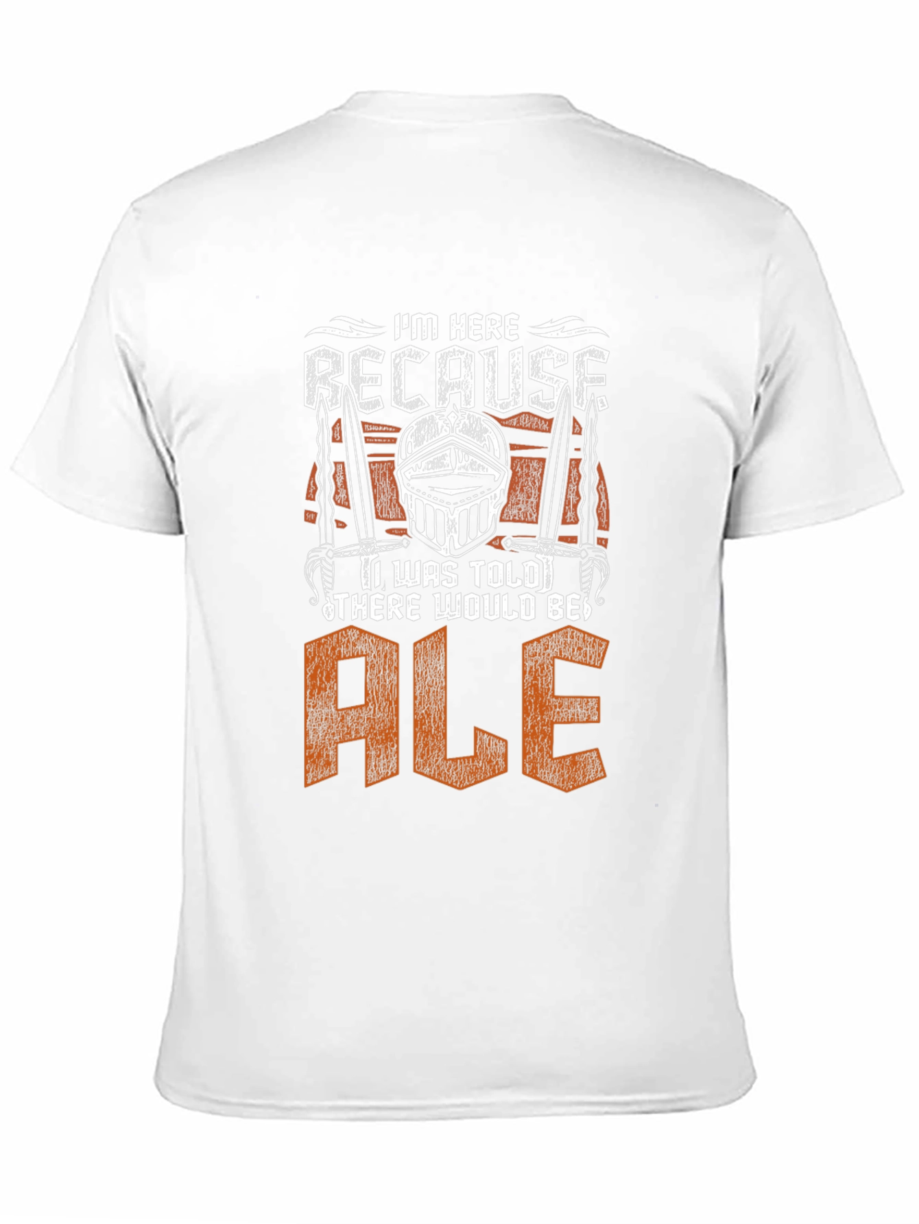 Black I'm Here Because I Was Told There Would Be Ale T-Shirt view 11