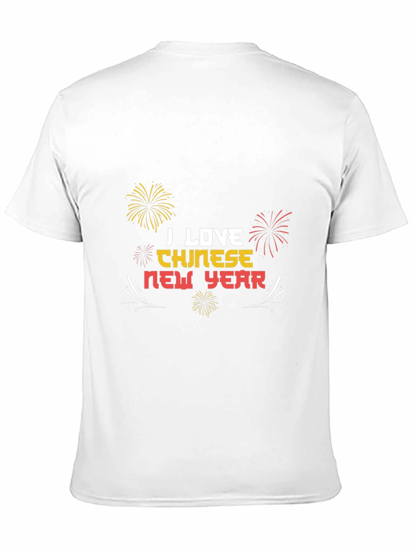 Chinese New Year Graphic Tee - Men's Black T-Shirt - 11