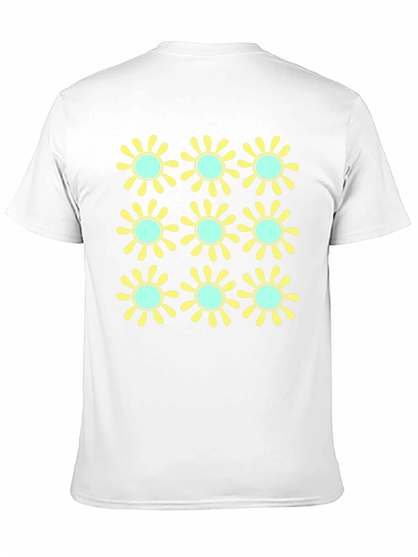 Black Retro Flower Power Graphic T-Shirt view 11