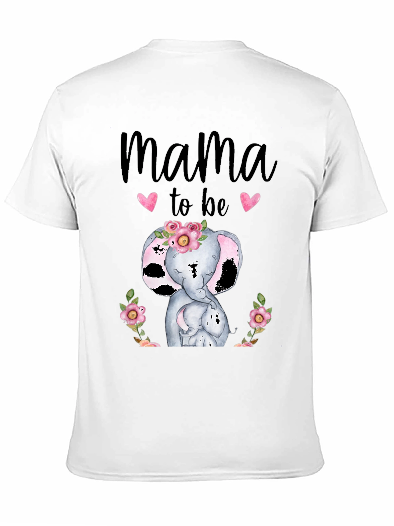 Mama To Be Elephant T-Shirt - 11