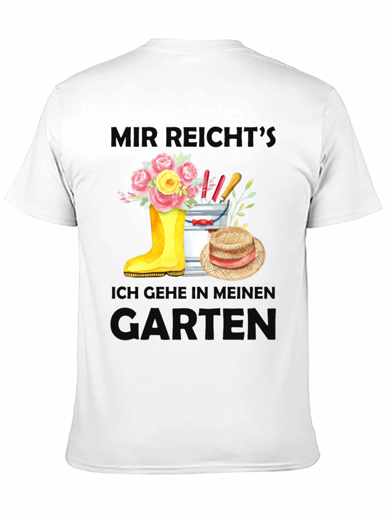 Black Gardener's Retreat Graphic Tee view 11