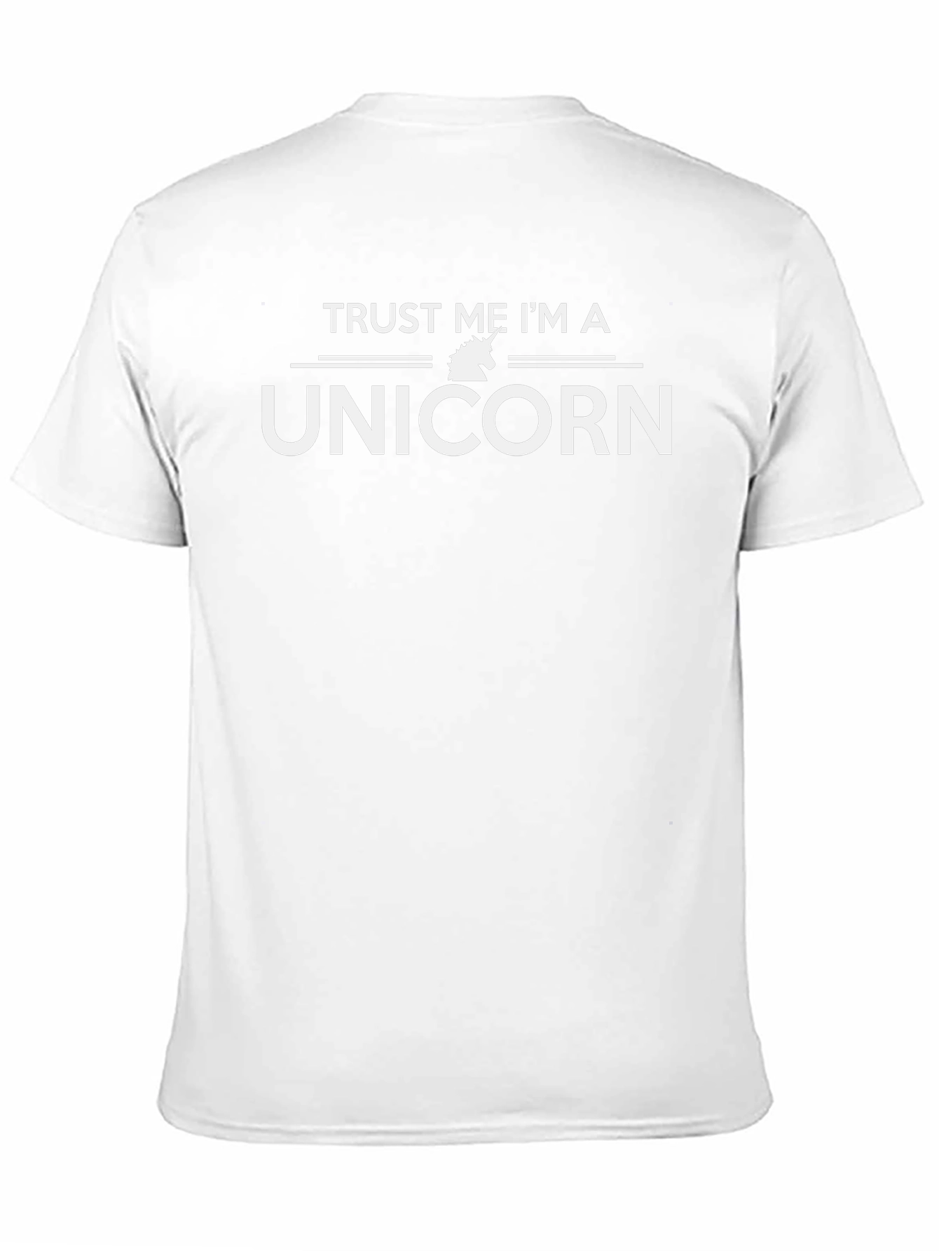 Black Trust Me I'm A Unicorn T-Shirt - Stylish Graphic Tee view 11