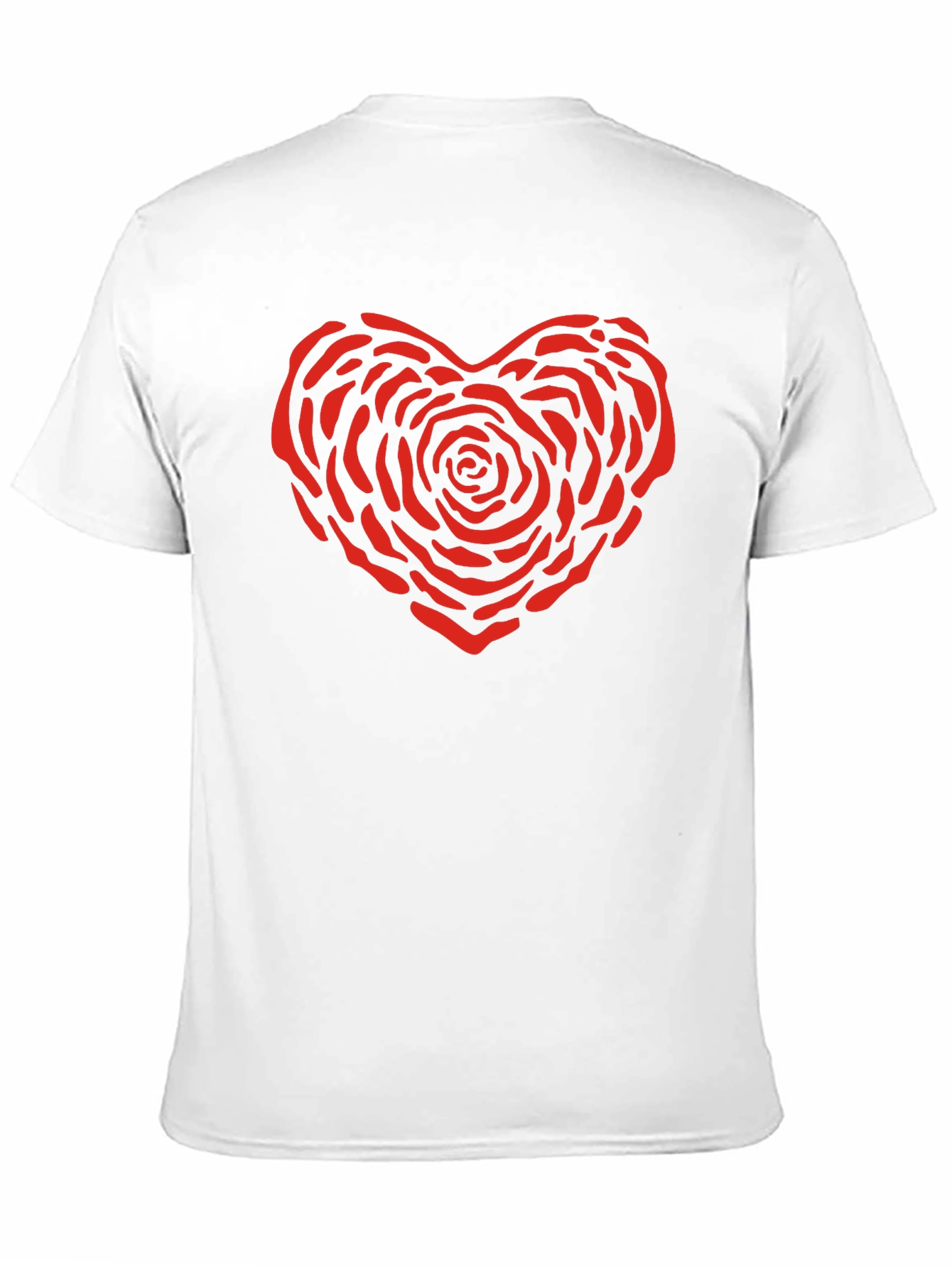 Black Heart Rose Graphic Tee - Black view 11
