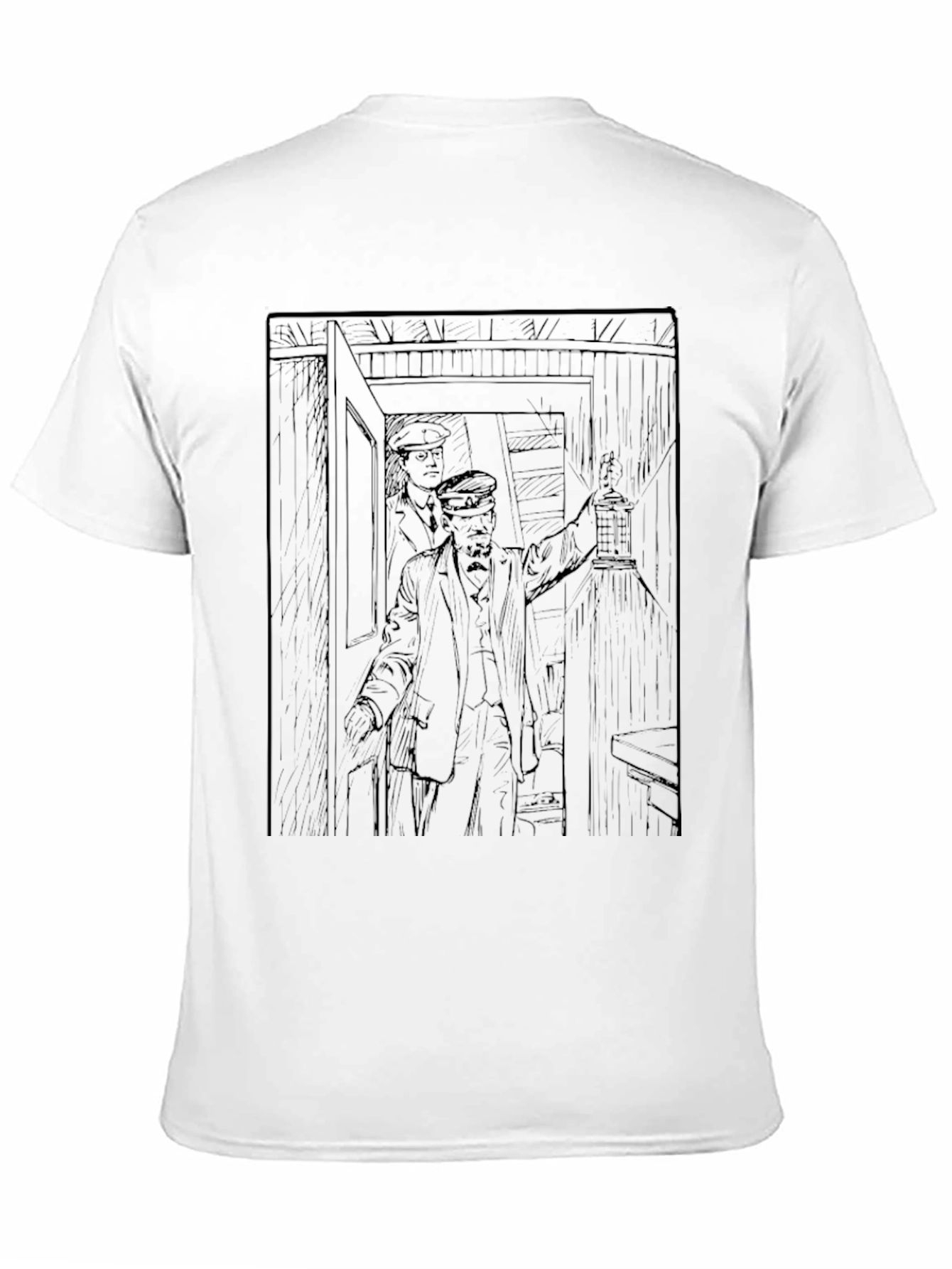 Vintage Detective Graphic Tee - Classic Mystery Novel T-Shirt - 11