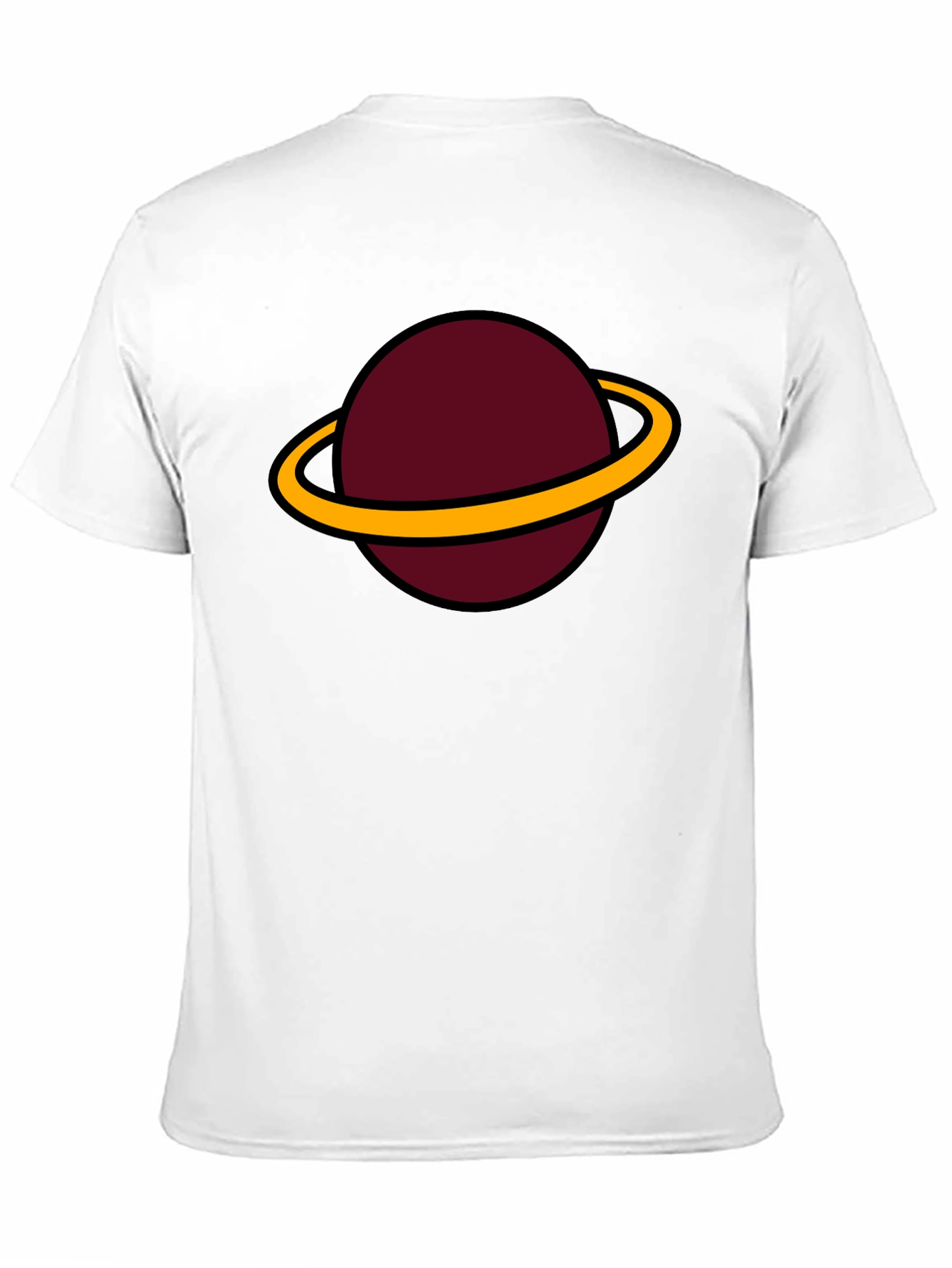 Black Planet Saturn Graphic Tee - Classic Black view 11