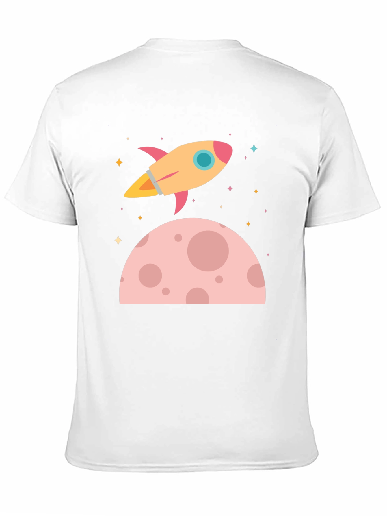Black Rocket Launch Graphic T-Shirt - Space Adventure Tee view 11