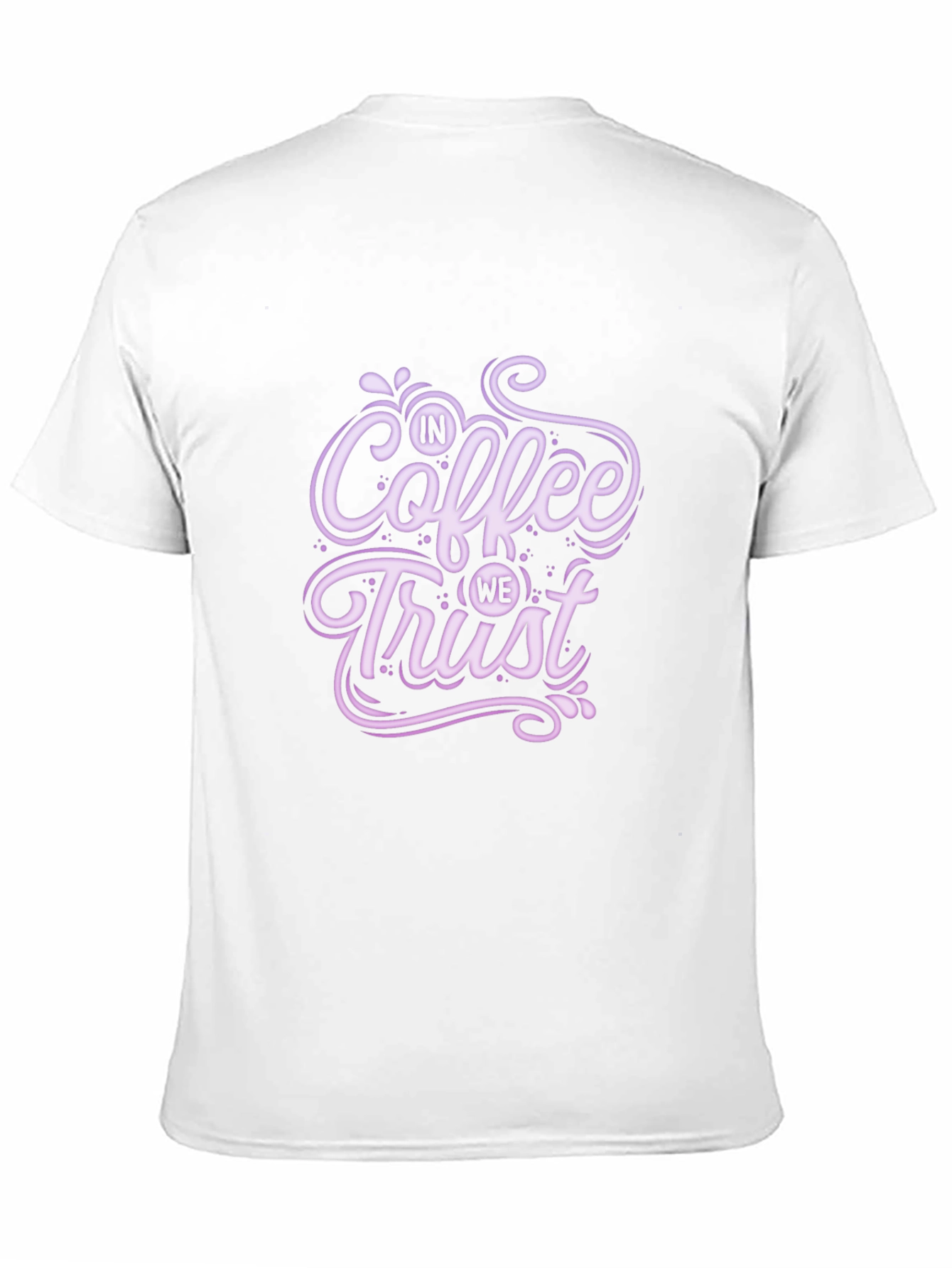 Black Coffee Trust Tee - Soft Black T-Shirt view 11