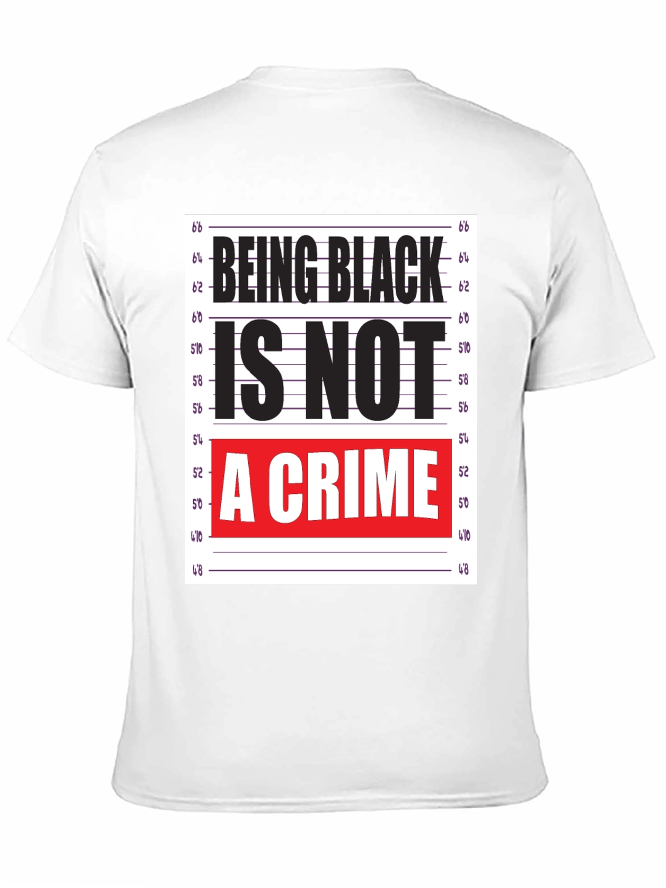 Black Being Black Is Not A Crime T-Shirt view 11