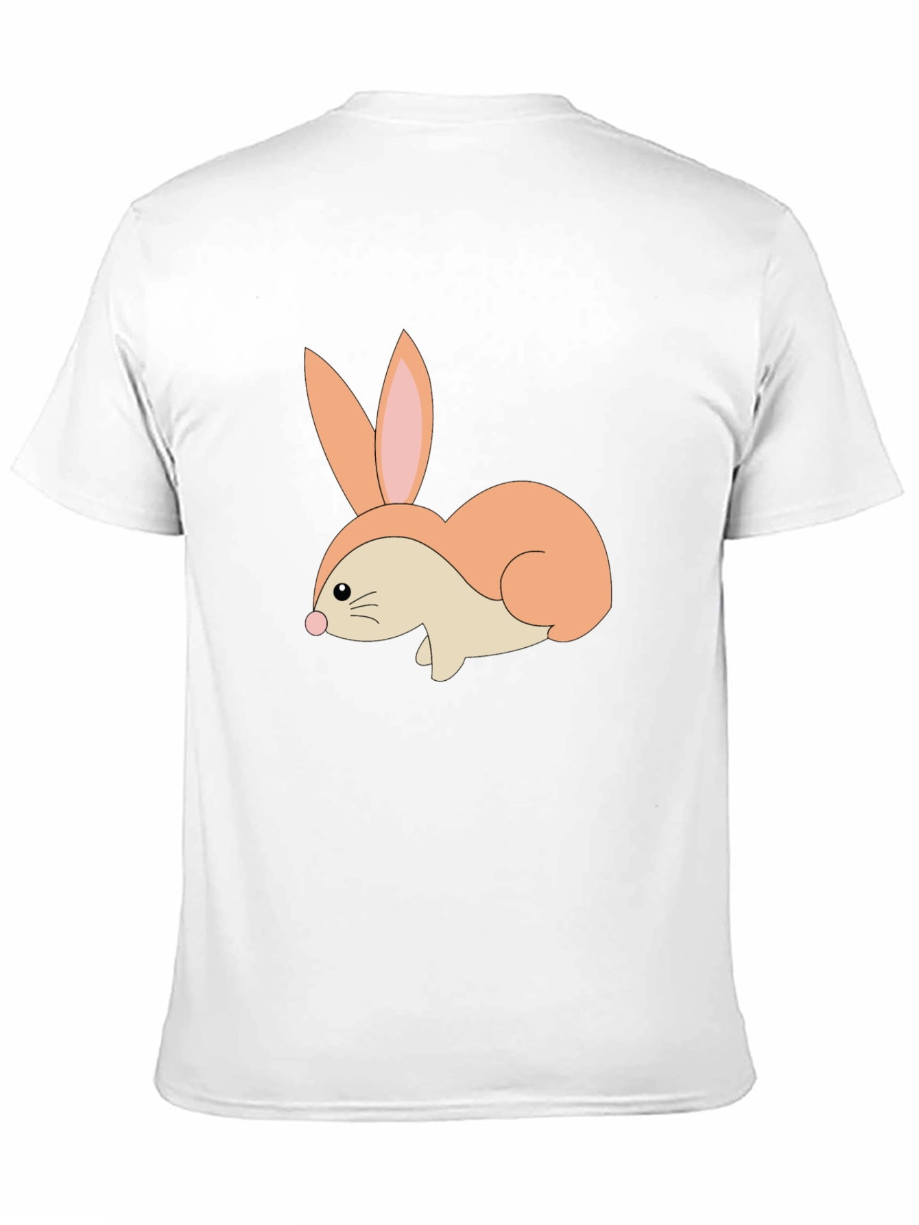 Black Bunny Graphic Tee - Soft Cotton Blend view 11