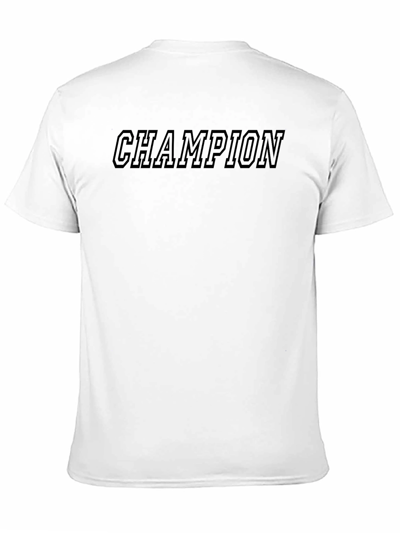 Black Men's Black Champion Graphic Tee view 11