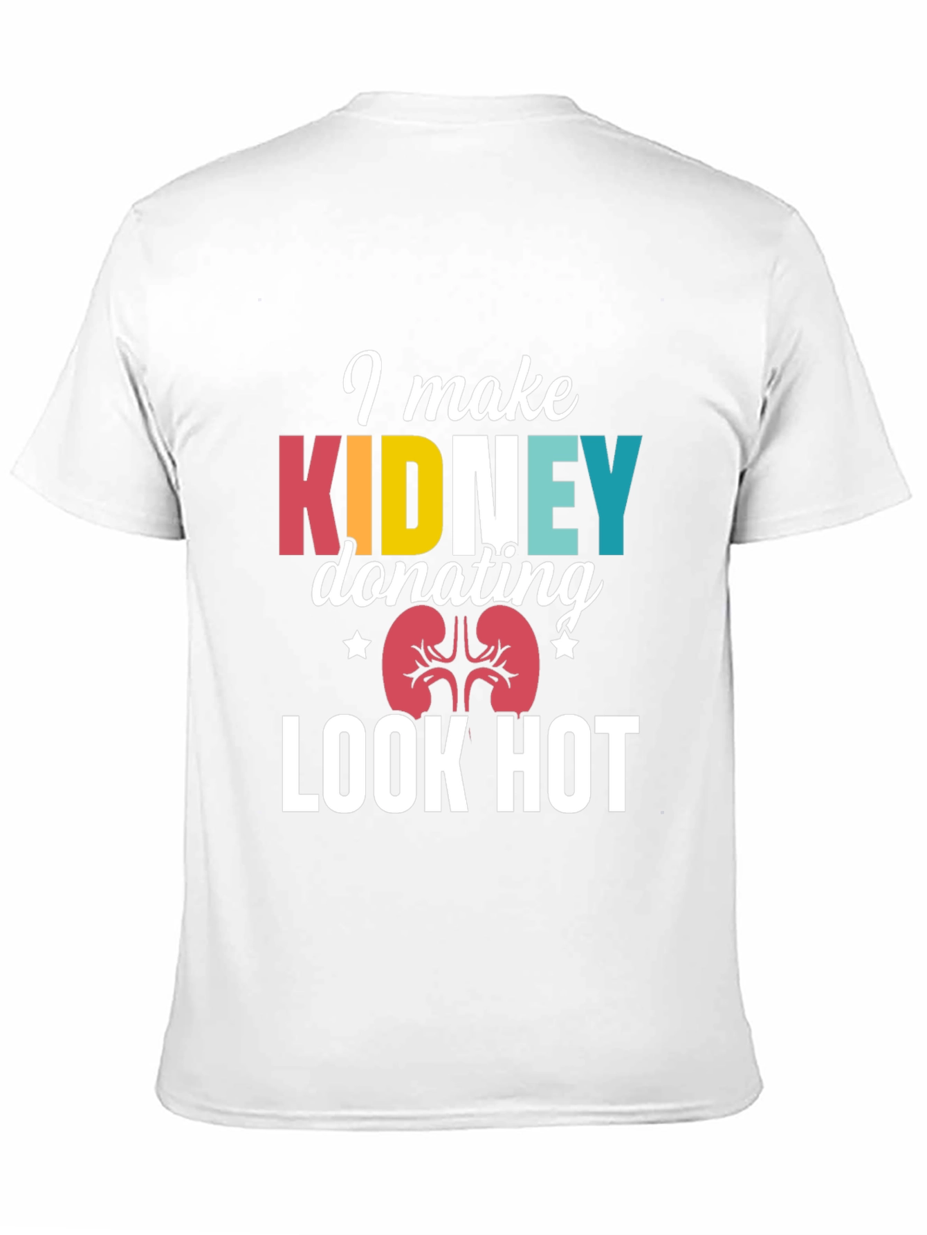 Black Kidney Donation T-Shirt: Make a Statement! view 11