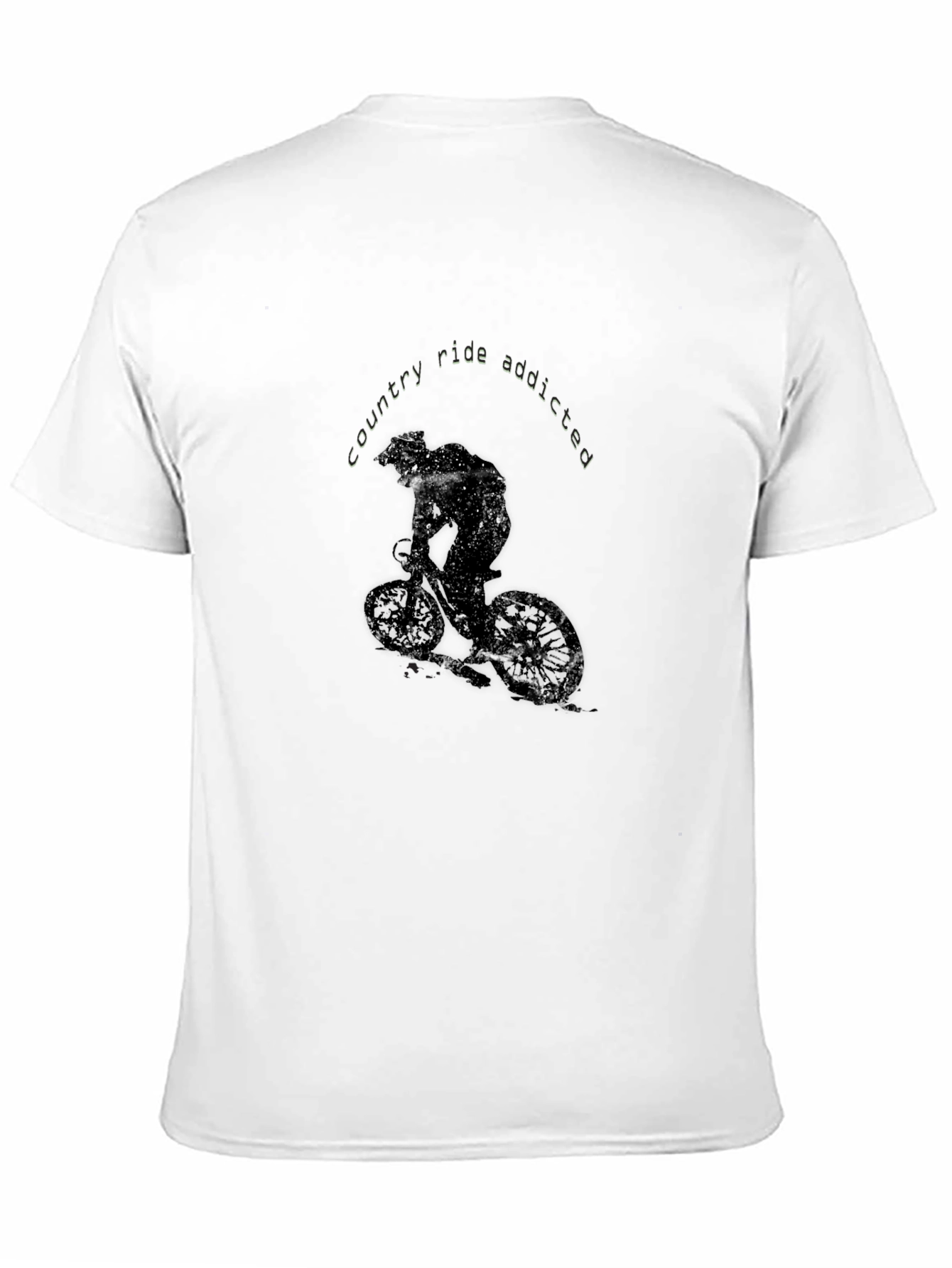 Black Country Ride Addicted Black T-Shirt view 11