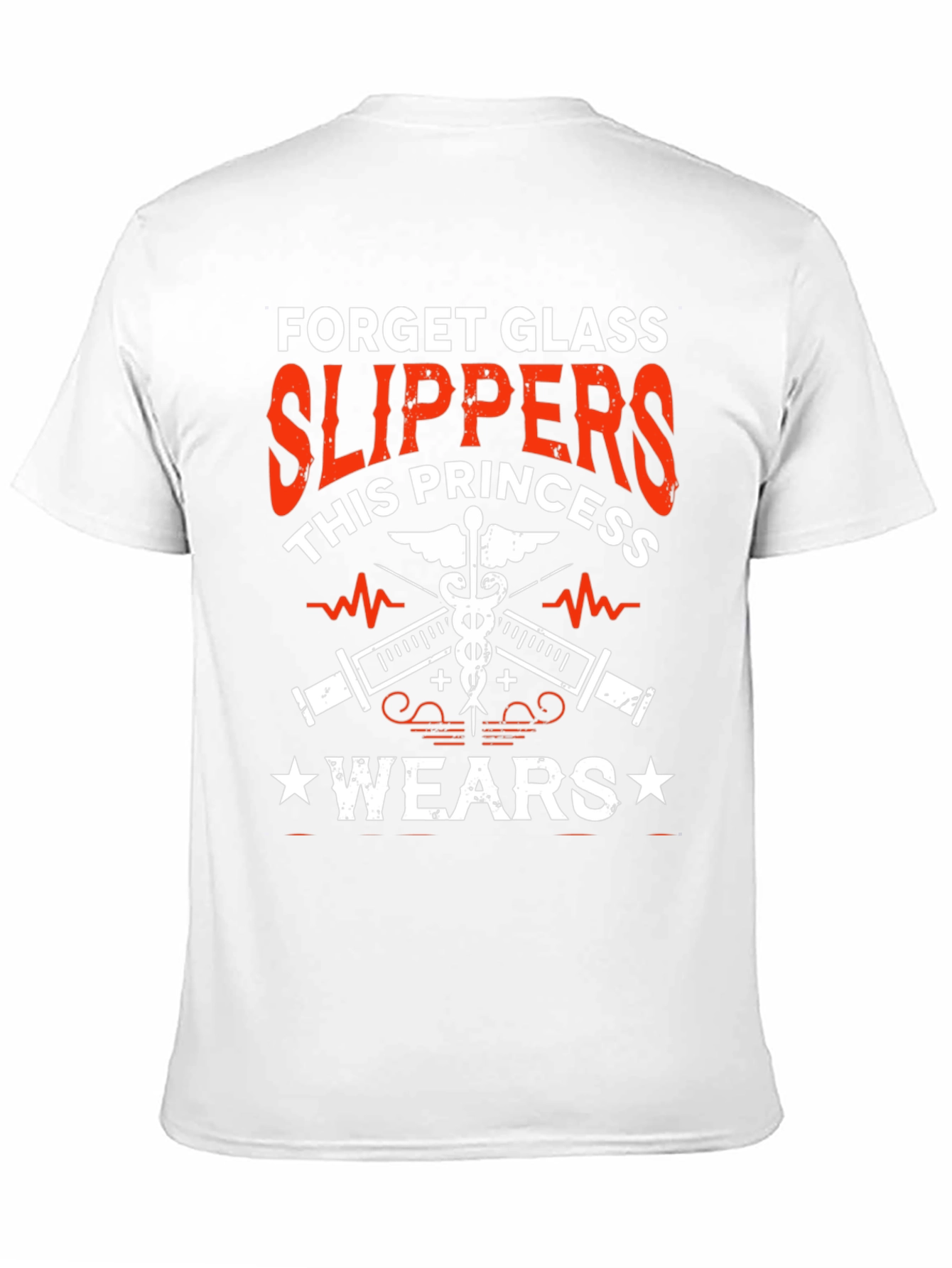 Black Nurse Princess T-Shirt - Glass Slippers Alternative view 11