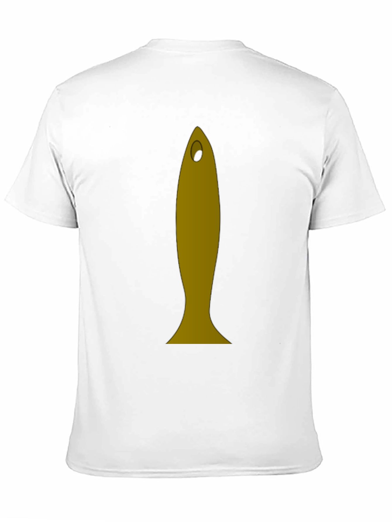 Black Funny Fish Graphic Tee - Black Cotton T-Shirt view 11