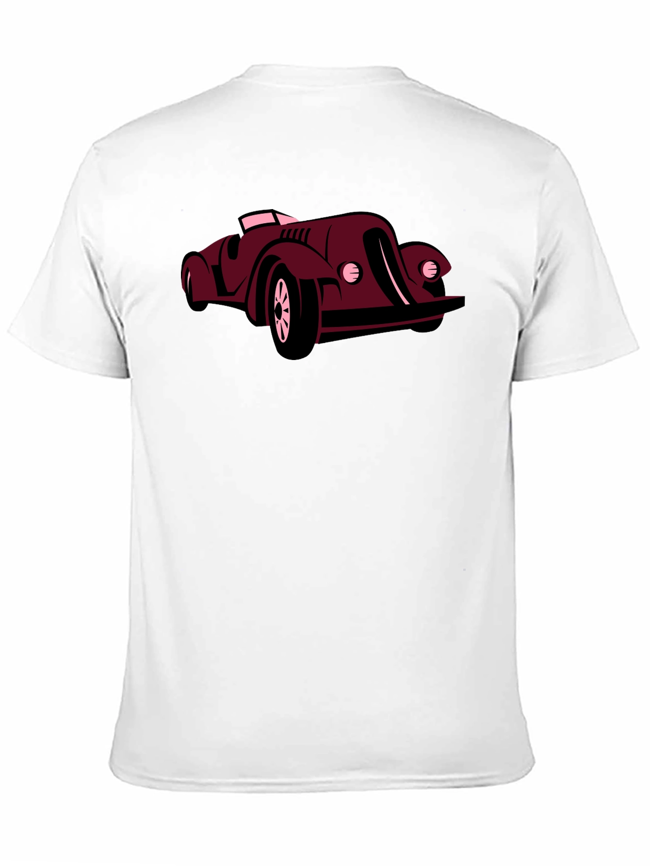 Black Vintage Car Graphic Tee - Retro Style view 11