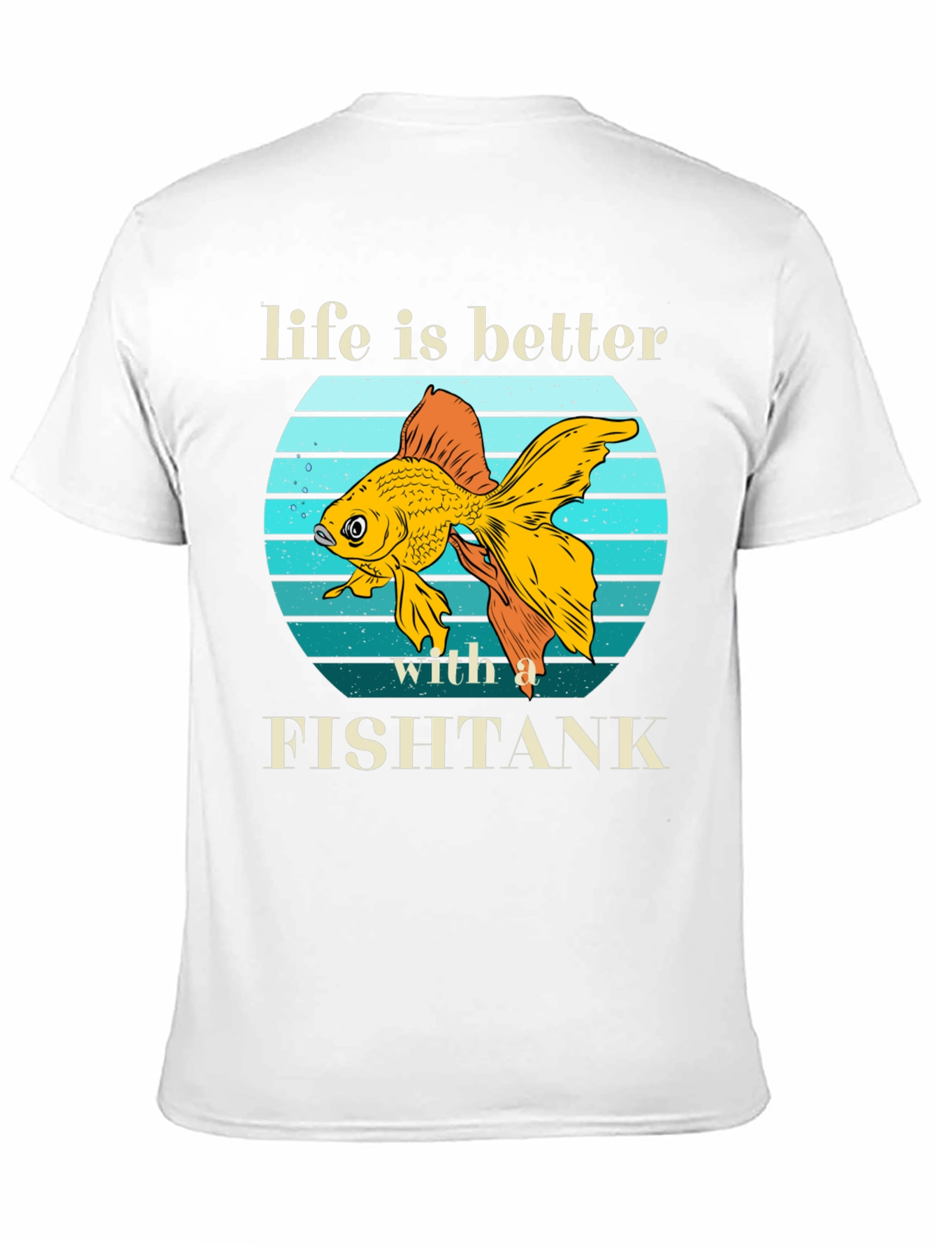 Black Life is Better with a Fishtank T-Shirt view 11