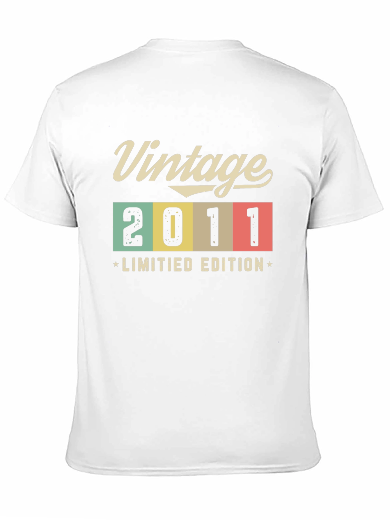 Black Vintage 2011 Limited Edition Black T-Shirt view 11