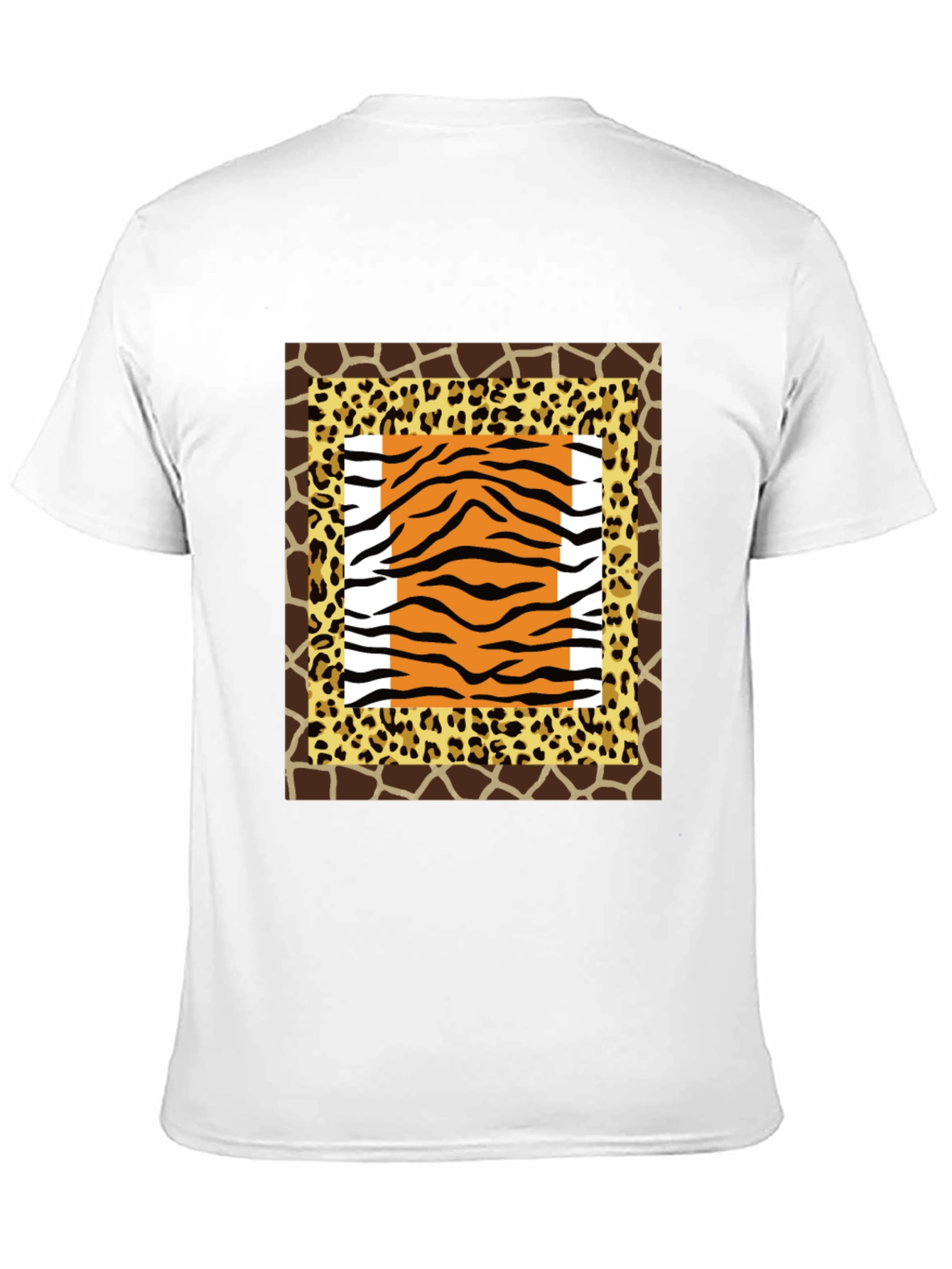 Black Animal Print Graphic Tee - Bold Style view 11