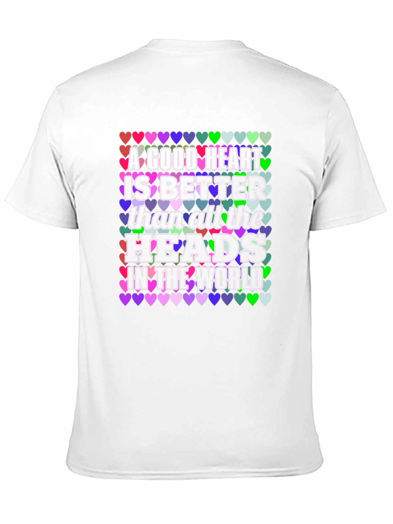 Black Good Heart T-Shirt view 11