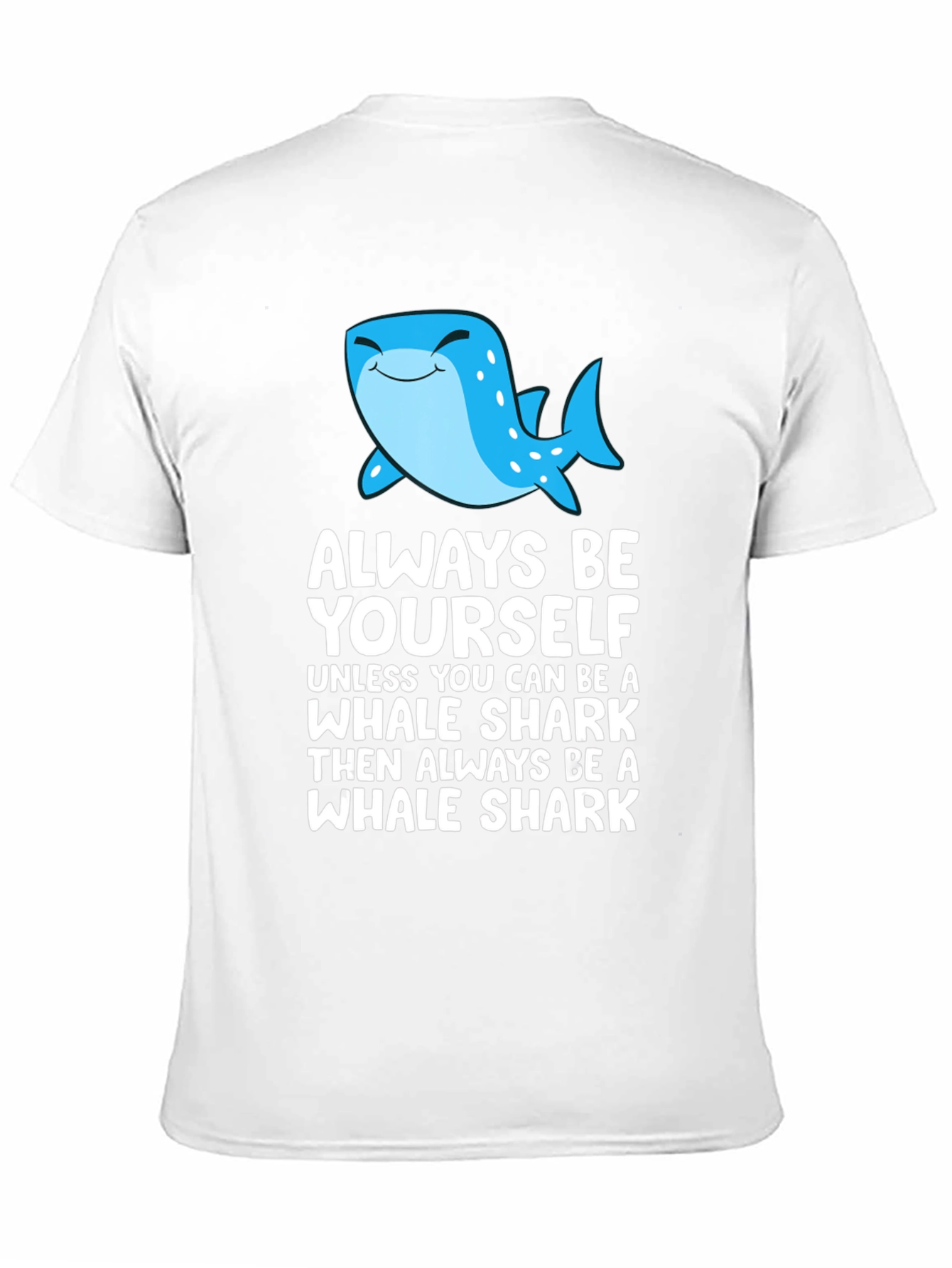 Black Whale Shark Graphic T-Shirt - Always Be Yourself Tee view 11