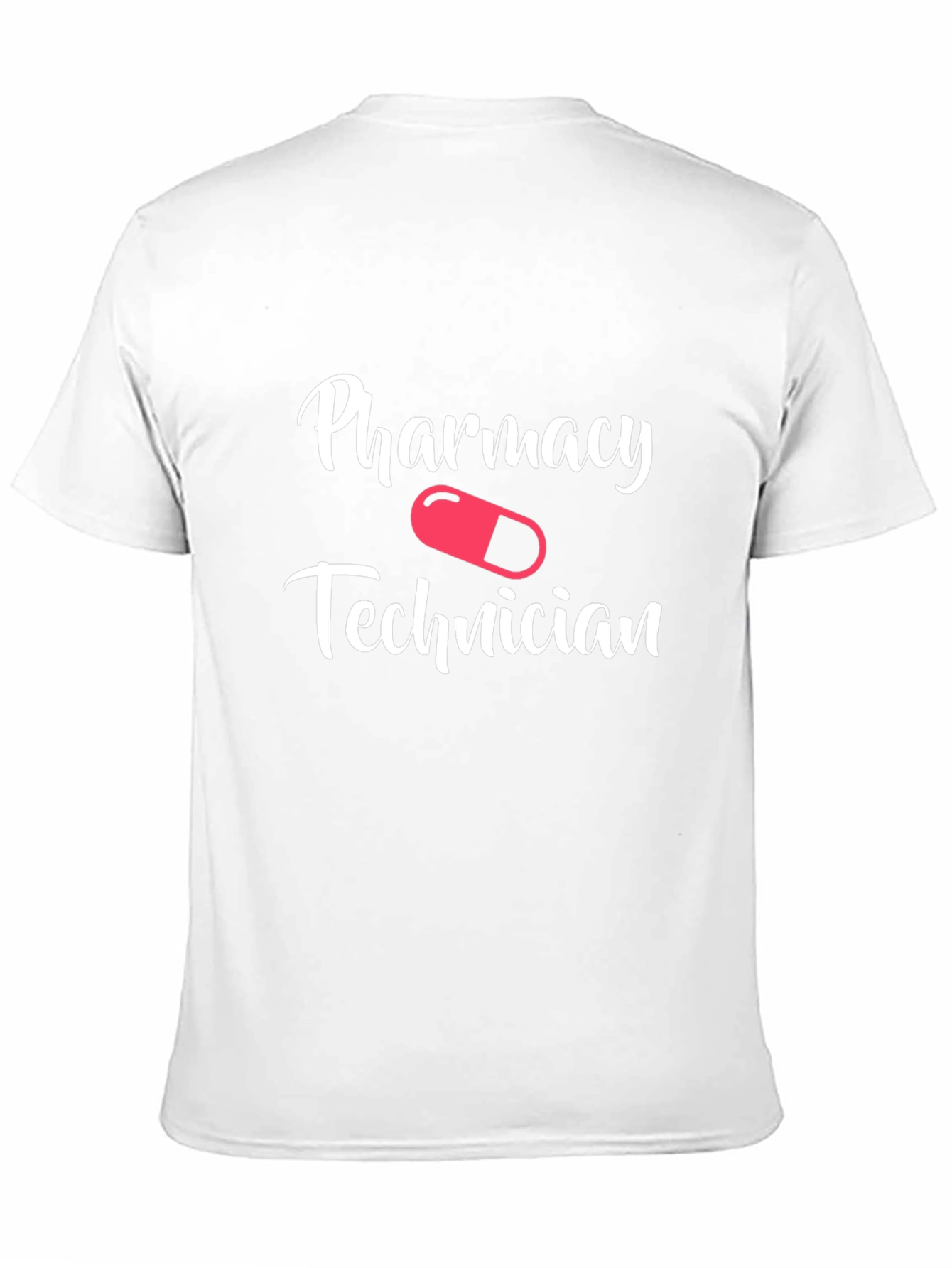 Black Pharmacy Technician T-Shirt - Novelty Design view 11
